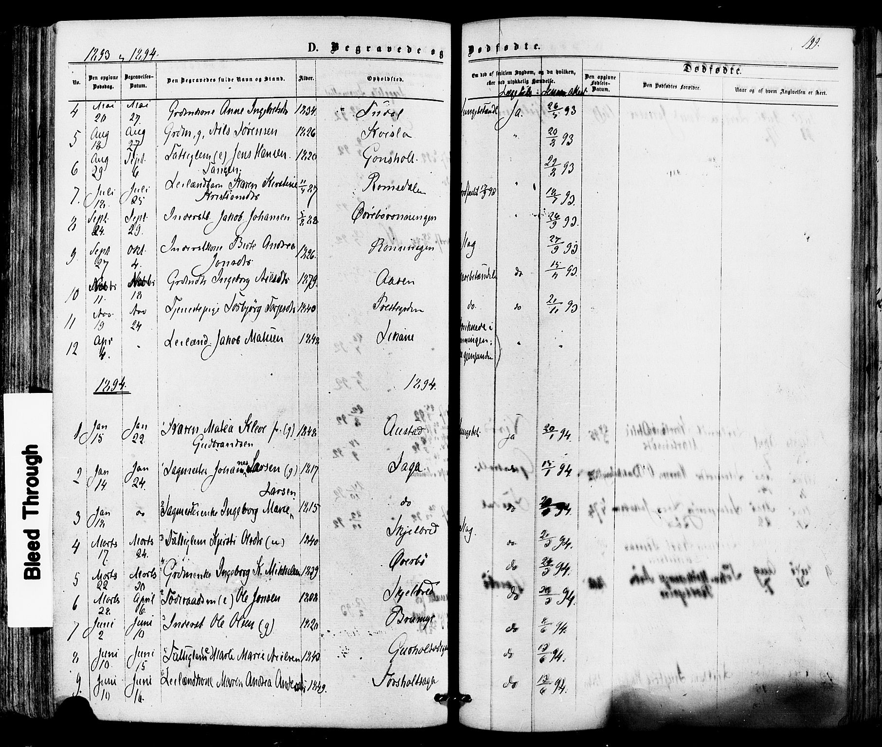 Siljan kirkebøker, SAKO/A-300/F/Fa/L0002: Parish register (official) no. 2, 1870-1895, p. 199