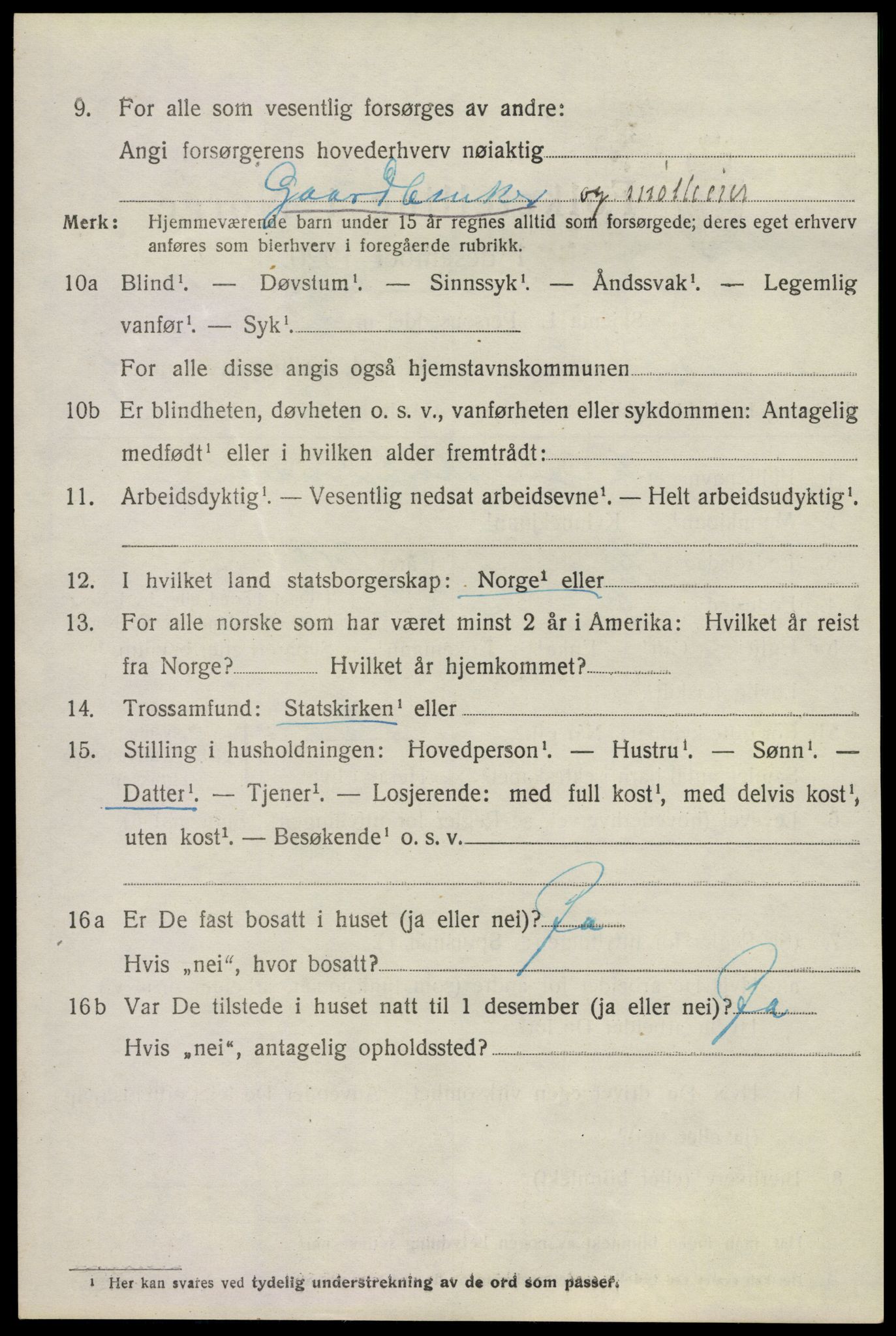 SAKO, 1920 census for Modum, 1920, p. 5290