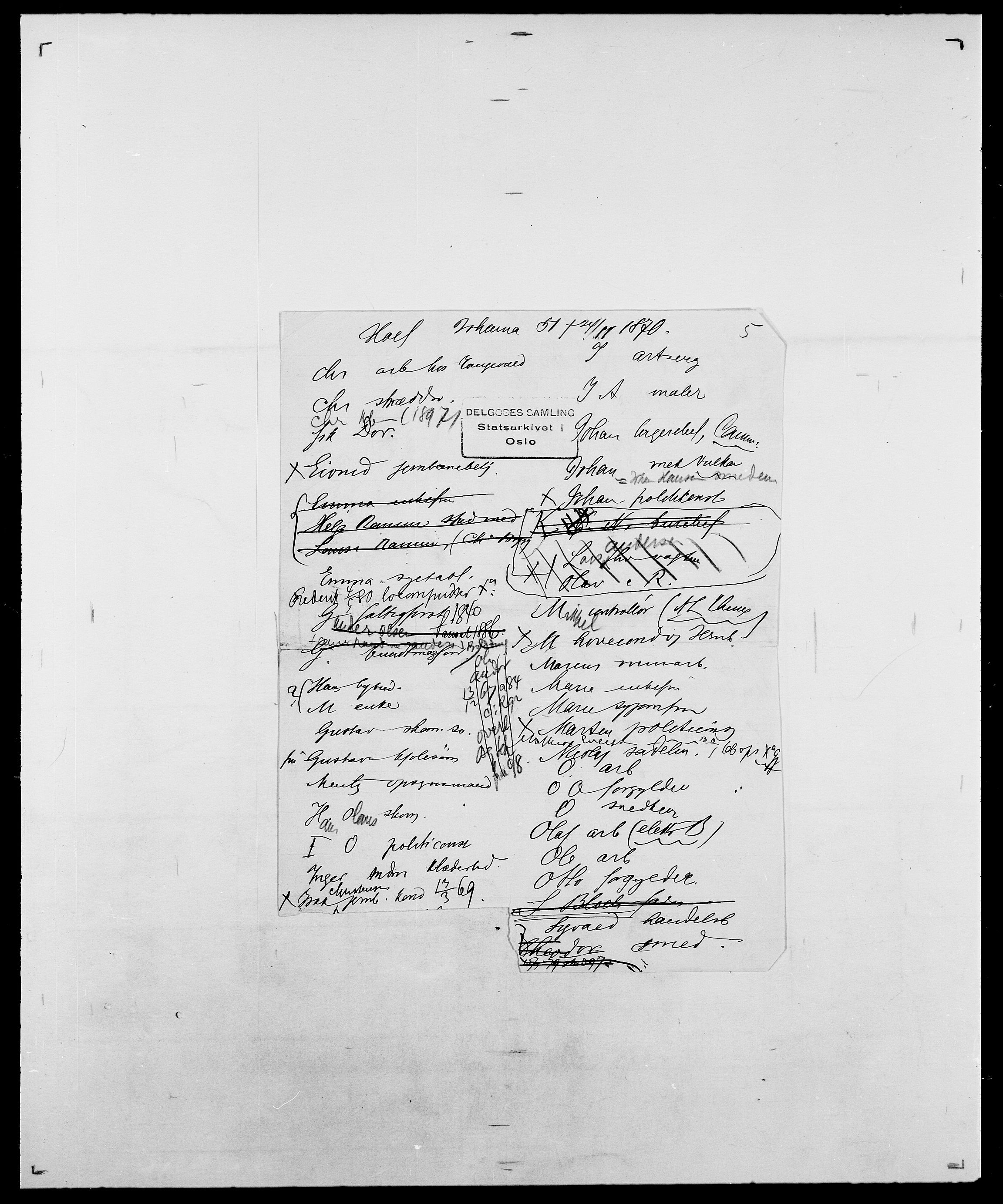 Delgobe, Charles Antoine - samling, AV/SAO-PAO-0038/D/Da/L0018: Hoch - Howert, p. 24