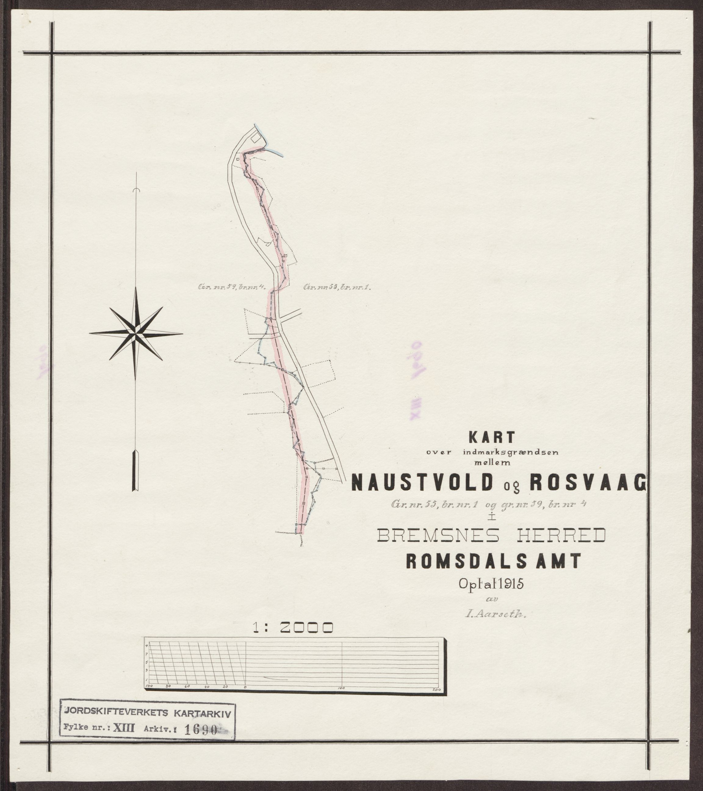 Jordskifteverkets kartarkiv, RA/S-3929/T, 1859-1988, p. 2003