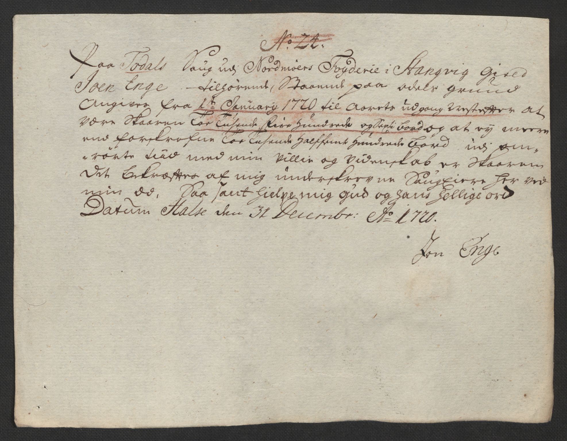 Rentekammeret inntil 1814, Reviderte regnskaper, Fogderegnskap, RA/EA-4092/R56/L3753: Fogderegnskap Nordmøre, 1720, p. 136