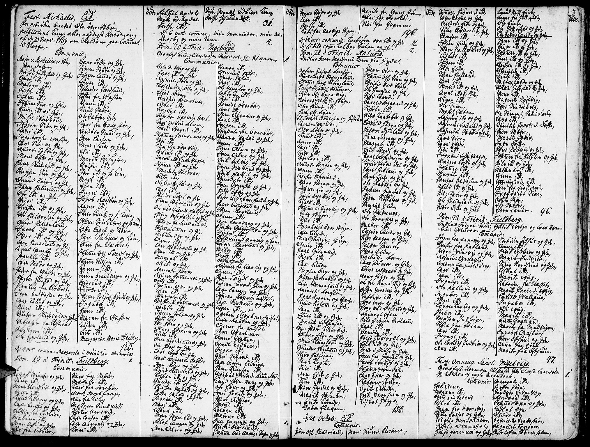 Fjelberg sokneprestembete, SAB/A-75201/H/Haa: Parish register (official) no. A 1, 1739-1759, p. 3