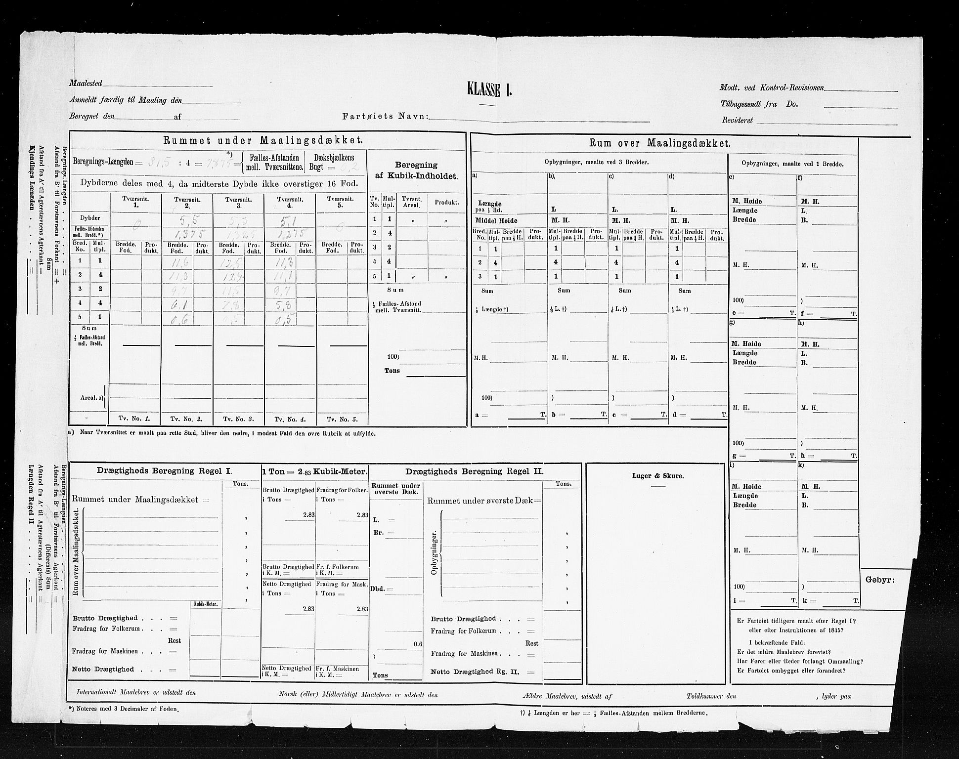 Grimstad tollsted, AV/SAK-1351-0006/H/Ha/L0207: Innleverte målebrev, 1861-1958, p. 4