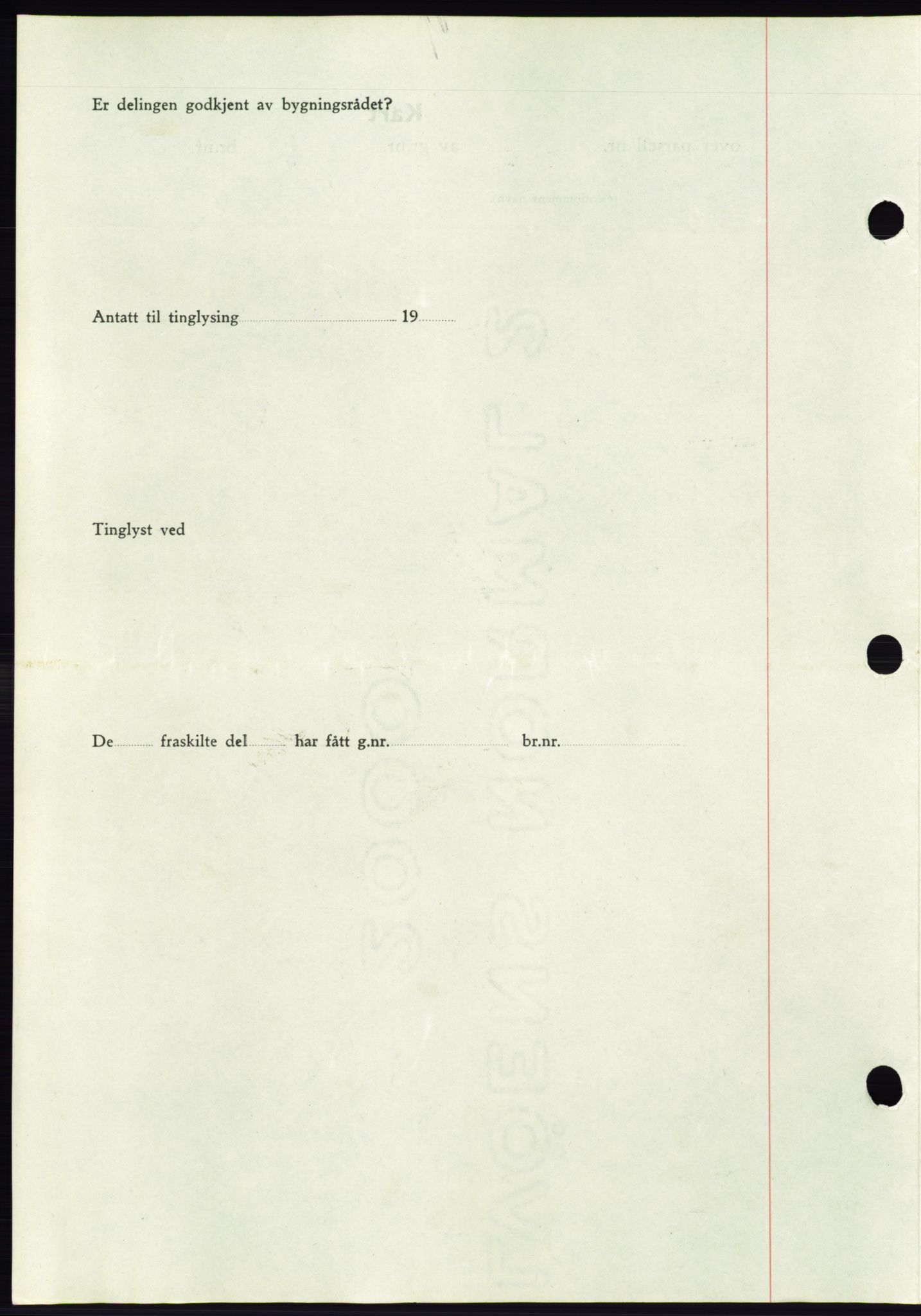 Søre Sunnmøre sorenskriveri, AV/SAT-A-4122/1/2/2C/L0075: Mortgage book no. 1A, 1943-1943, Diary no: : 710/1943