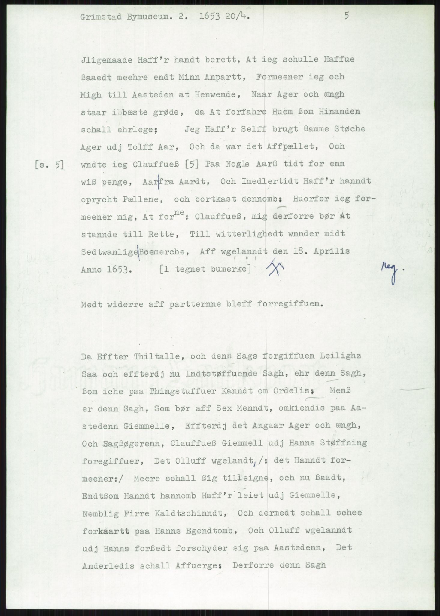 Samlinger til kildeutgivelse, Diplomavskriftsamlingen, AV/RA-EA-4053/H/Ha, p. 2428