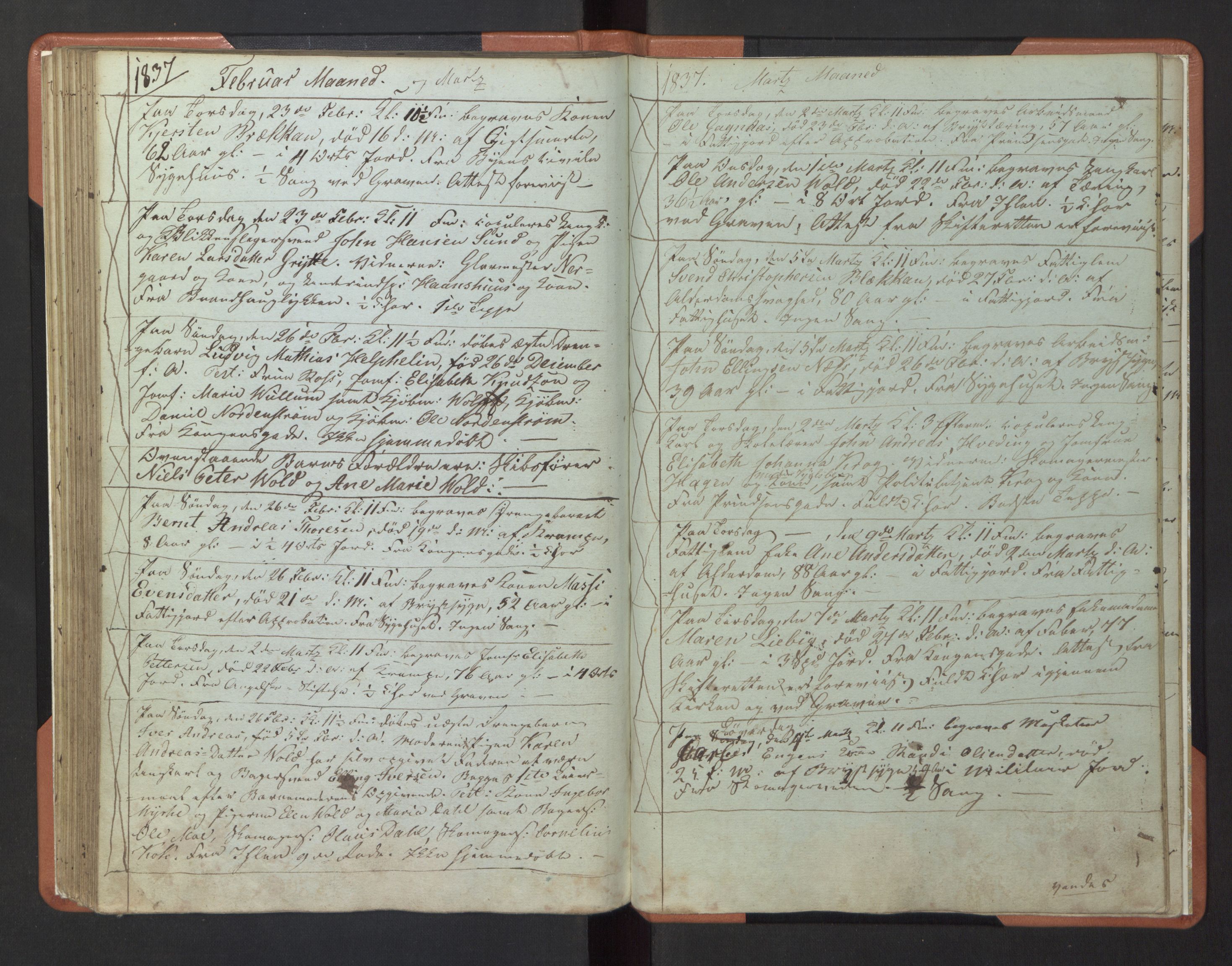 Ministerialprotokoller, klokkerbøker og fødselsregistre - Sør-Trøndelag, AV/SAT-A-1456/601/L0065: Diary records no. 601A32, 1835-1837