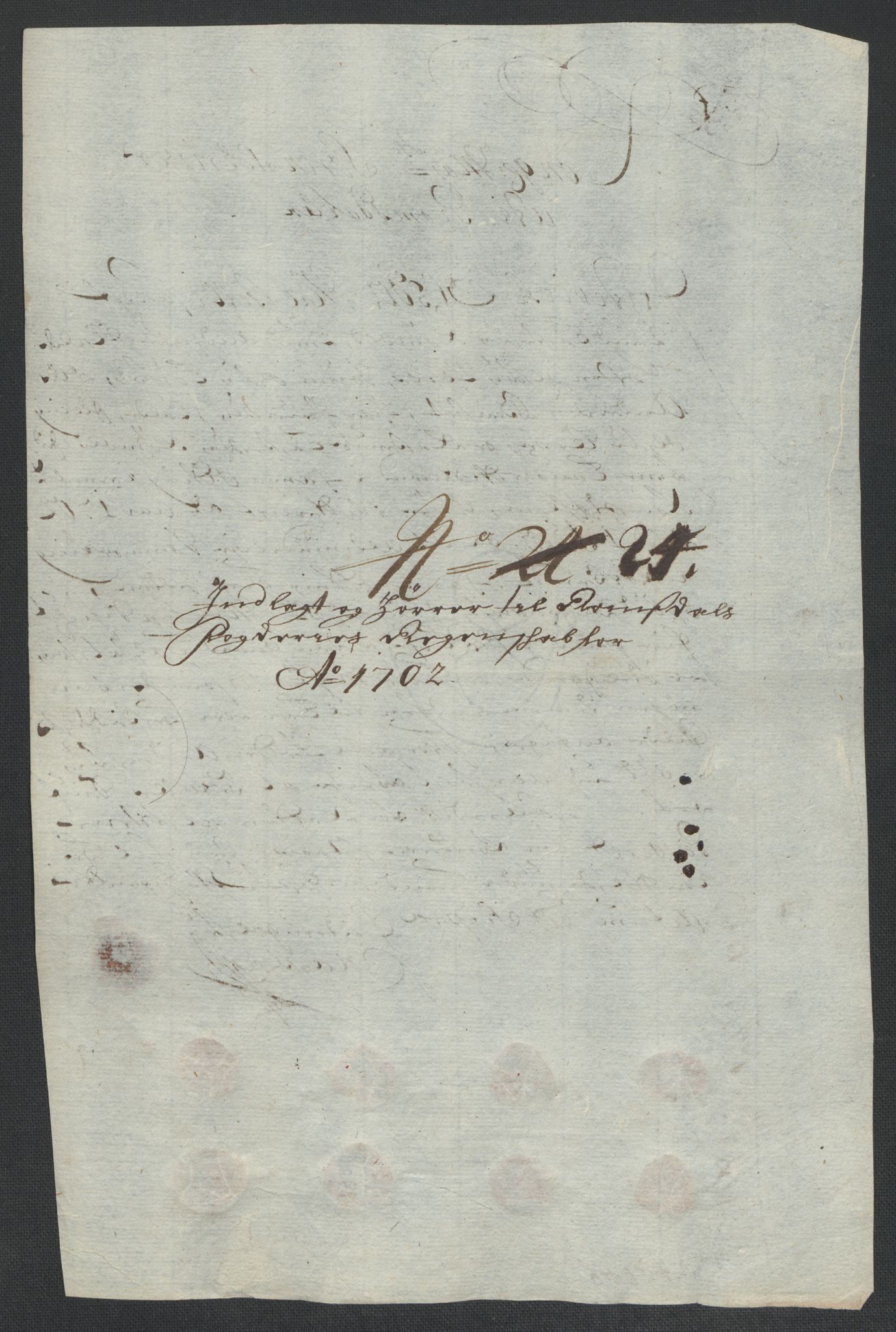 Rentekammeret inntil 1814, Reviderte regnskaper, Fogderegnskap, RA/EA-4092/R55/L3655: Fogderegnskap Romsdal, 1701-1702, p. 319