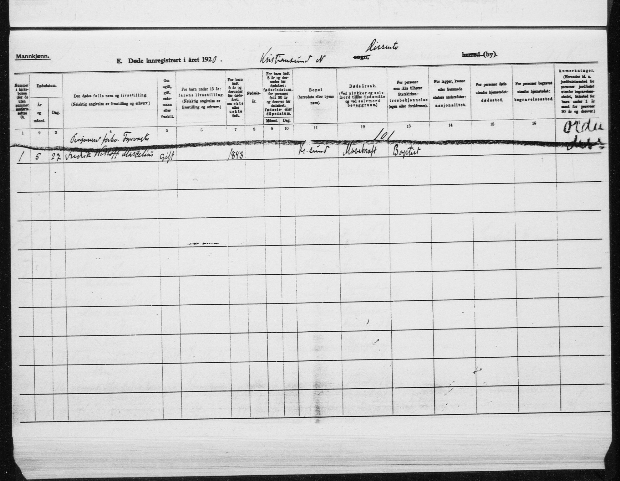 Ministerialprotokoller, klokkerbøker og fødselsregistre - Møre og Romsdal, SAT/A-1454/572/L0863: Parish register (official) no. 572D07, 1917-1935