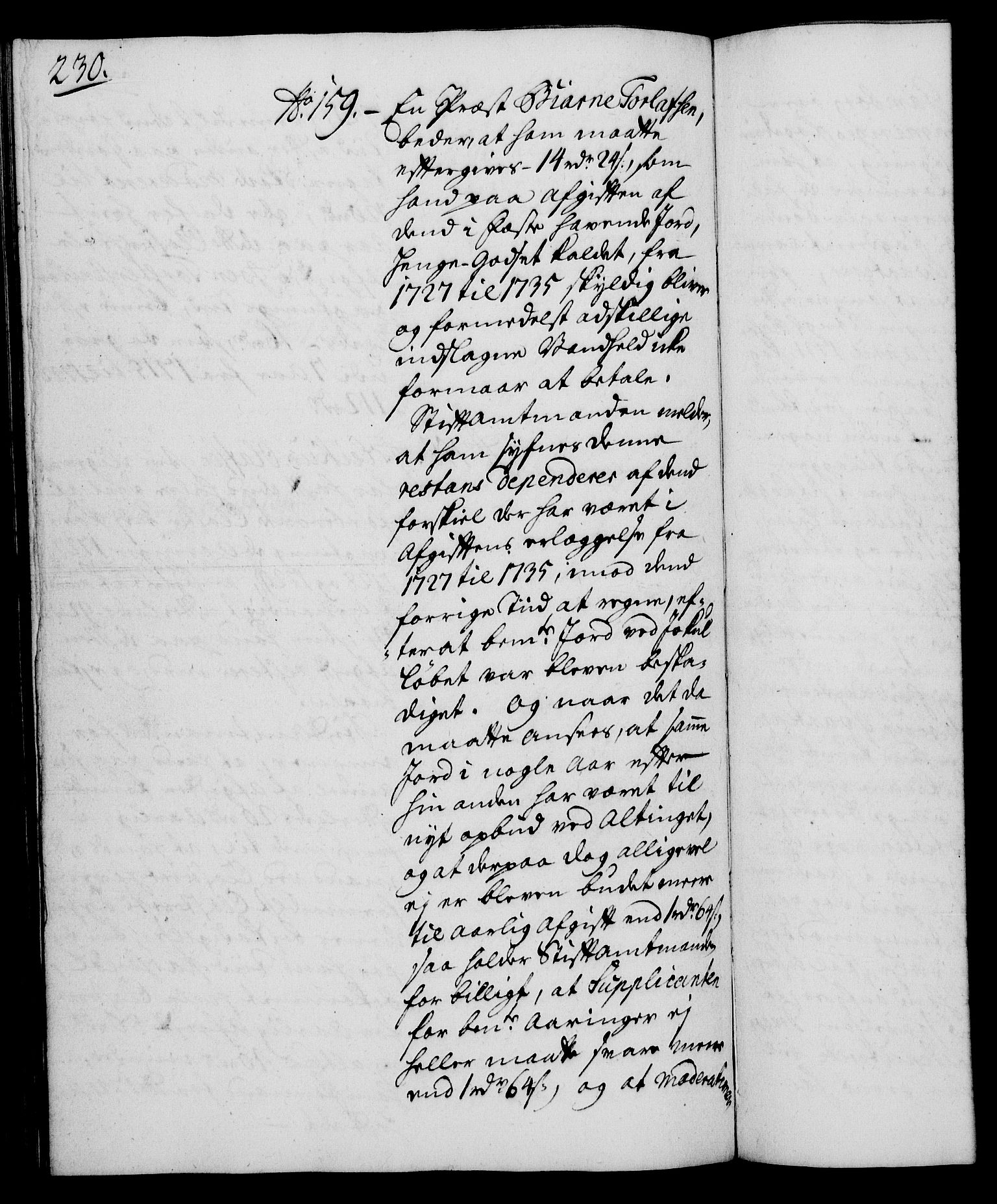 Rentekammeret, Kammerkanselliet, RA/EA-3111/G/Gh/Gha/L0019: Norsk ekstraktmemorialprotokoll (merket RK 53.64), 1736-1737, p. 230