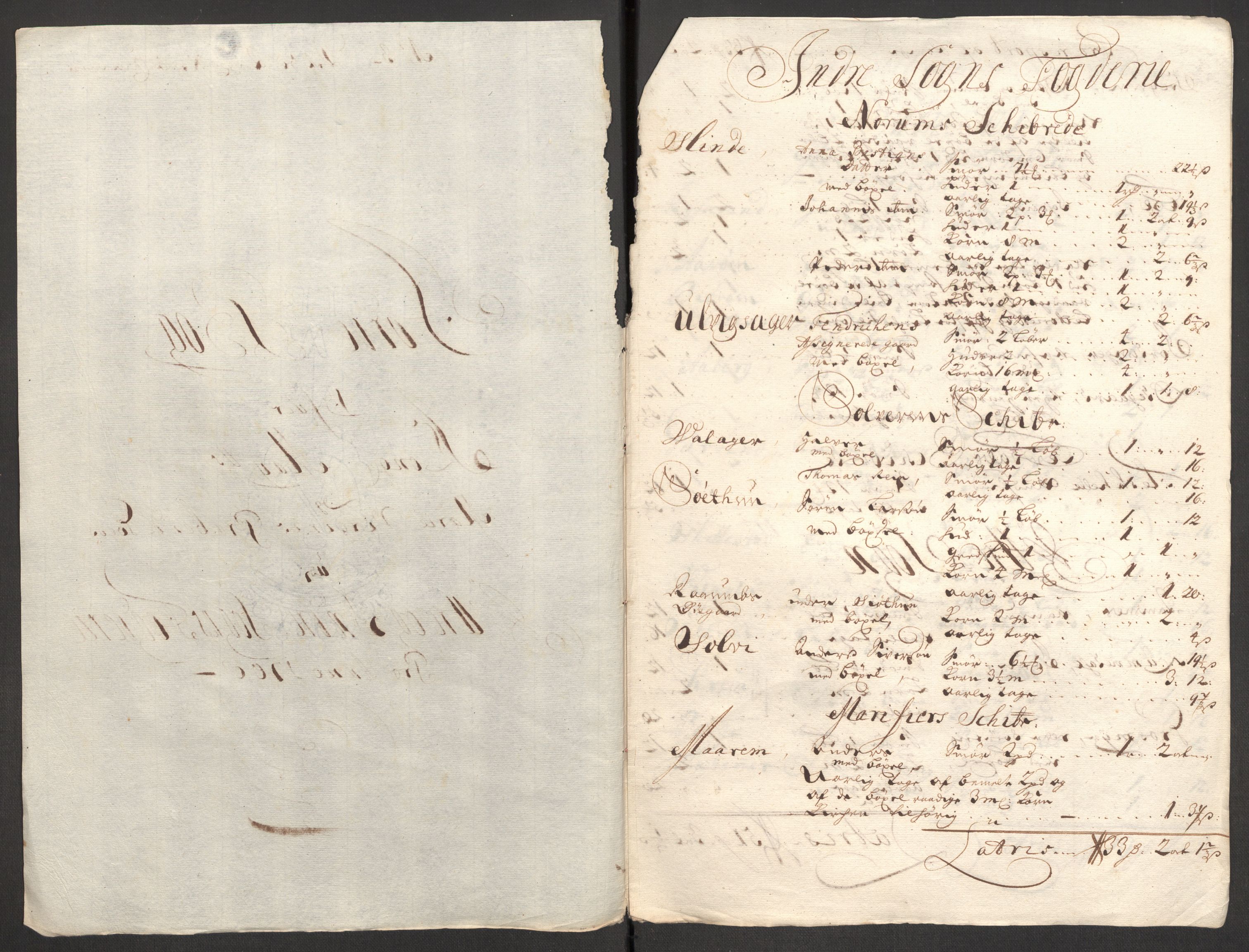 Rentekammeret inntil 1814, Reviderte regnskaper, Fogderegnskap, AV/RA-EA-4092/R52/L3315: Fogderegnskap Sogn, 1708, p. 110