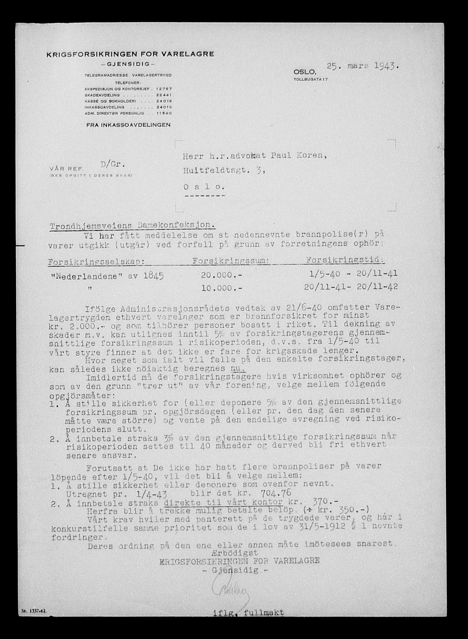 Justisdepartementet, Tilbakeføringskontoret for inndratte formuer, AV/RA-S-1564/H/Hc/Hcc/L0984: --, 1945-1947, p. 553