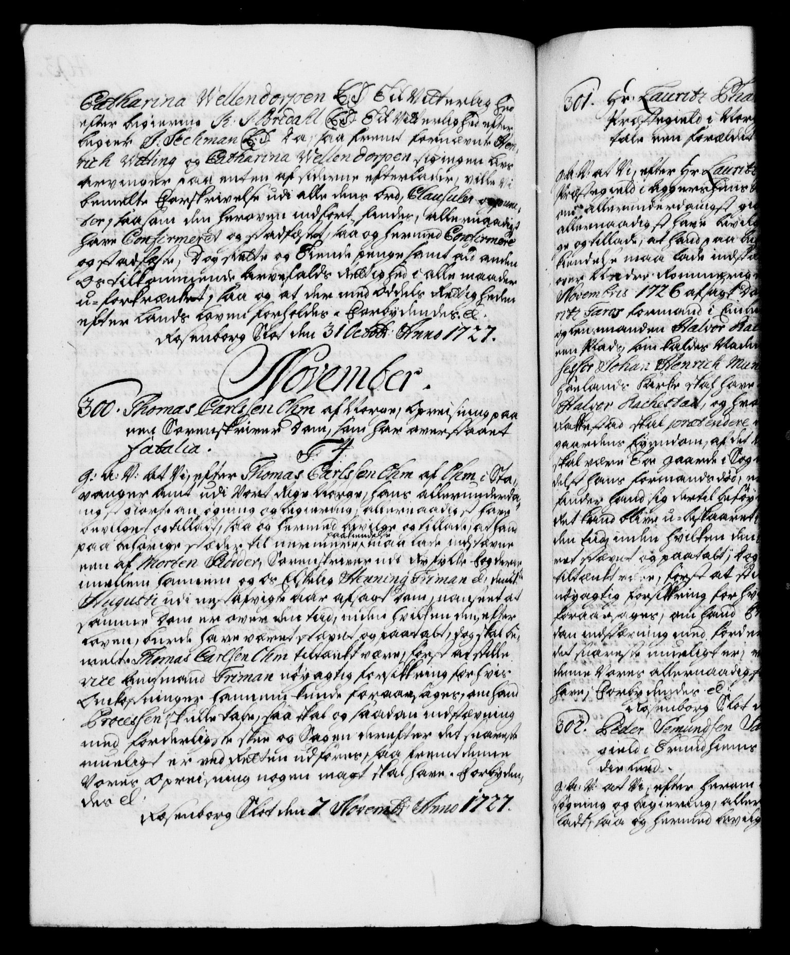 Danske Kanselli 1572-1799, RA/EA-3023/F/Fc/Fca/Fcaa/L0025: Norske registre, 1726-1728, p. 493b