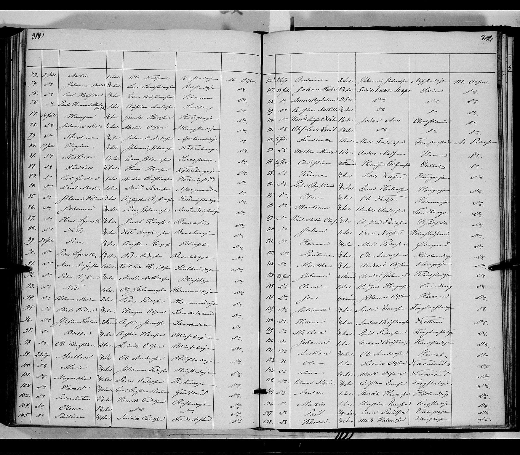 Østre Toten prestekontor, AV/SAH-PREST-104/H/Ha/Haa/L0003: Parish register (official) no. 3, 1848-1856, p. 312