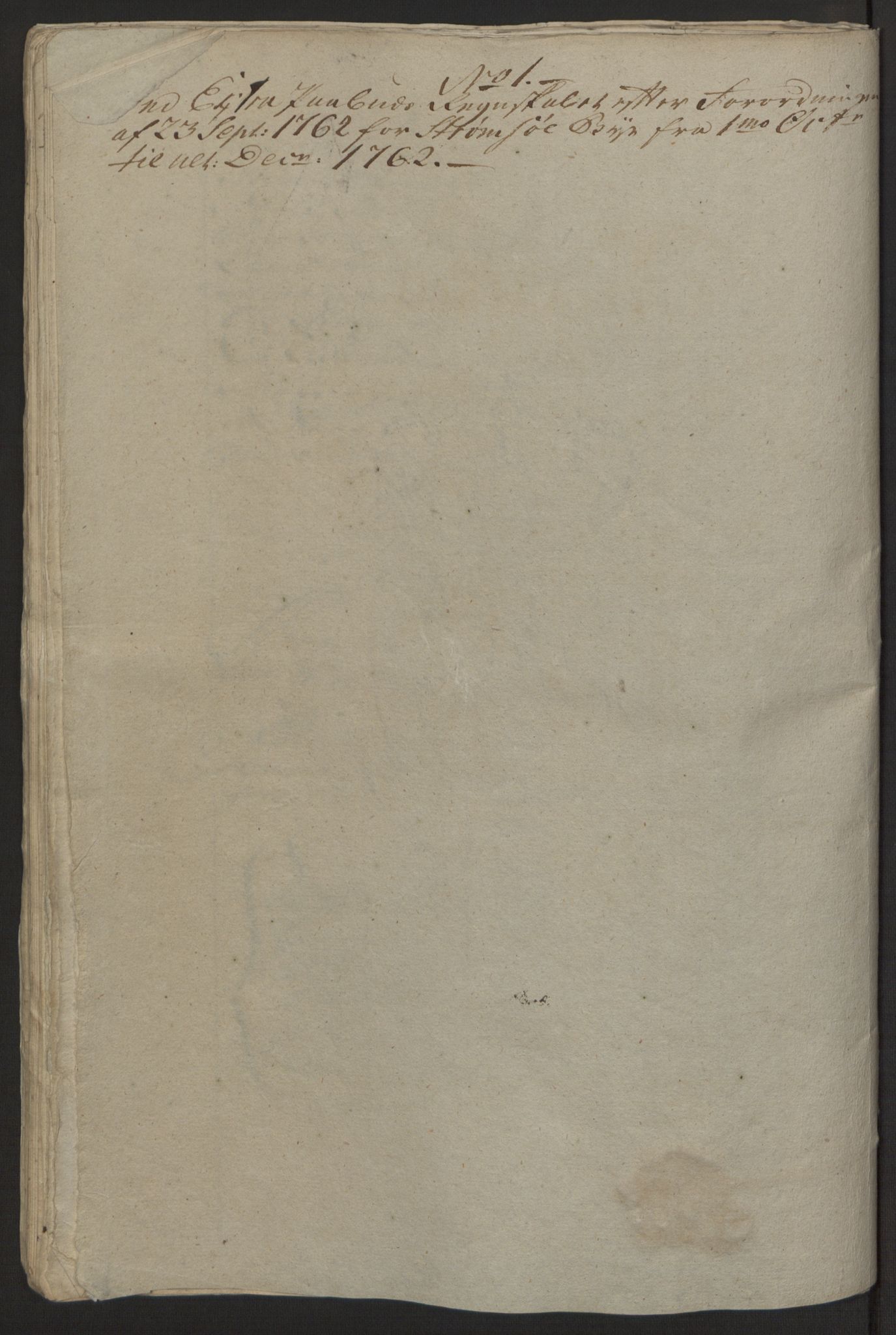 Rentekammeret inntil 1814, Reviderte regnskaper, Byregnskaper, RA/EA-4066/R/Rg/L0144/0001: [G4] Kontribusjonsregnskap / Ekstraskatt, 1762-1767, p. 46