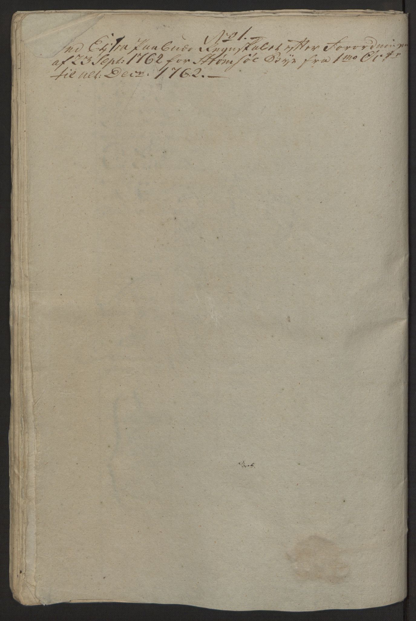 Rentekammeret inntil 1814, Reviderte regnskaper, Byregnskaper, AV/RA-EA-4066/R/Rg/L0144/0001: [G4] Kontribusjonsregnskap / Ekstraskatt, 1762-1767, p. 46