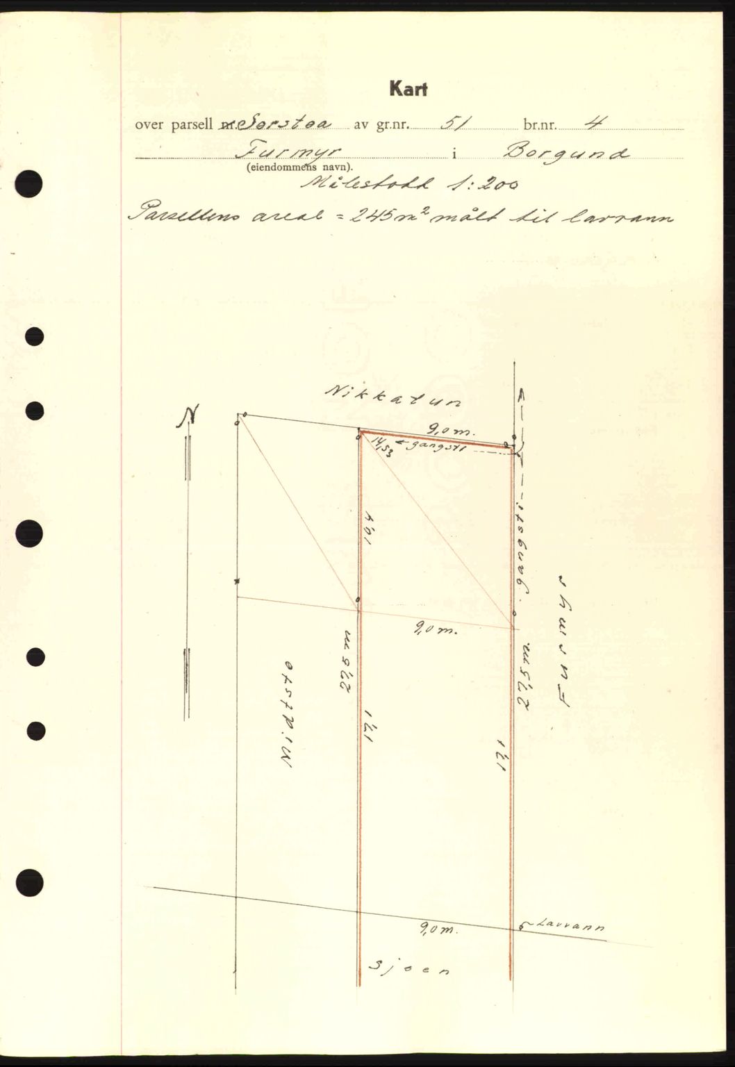 Nordre Sunnmøre sorenskriveri, AV/SAT-A-0006/1/2/2C/2Ca: Mortgage book no. A17, 1943-1944, Diary no: : 111/1944