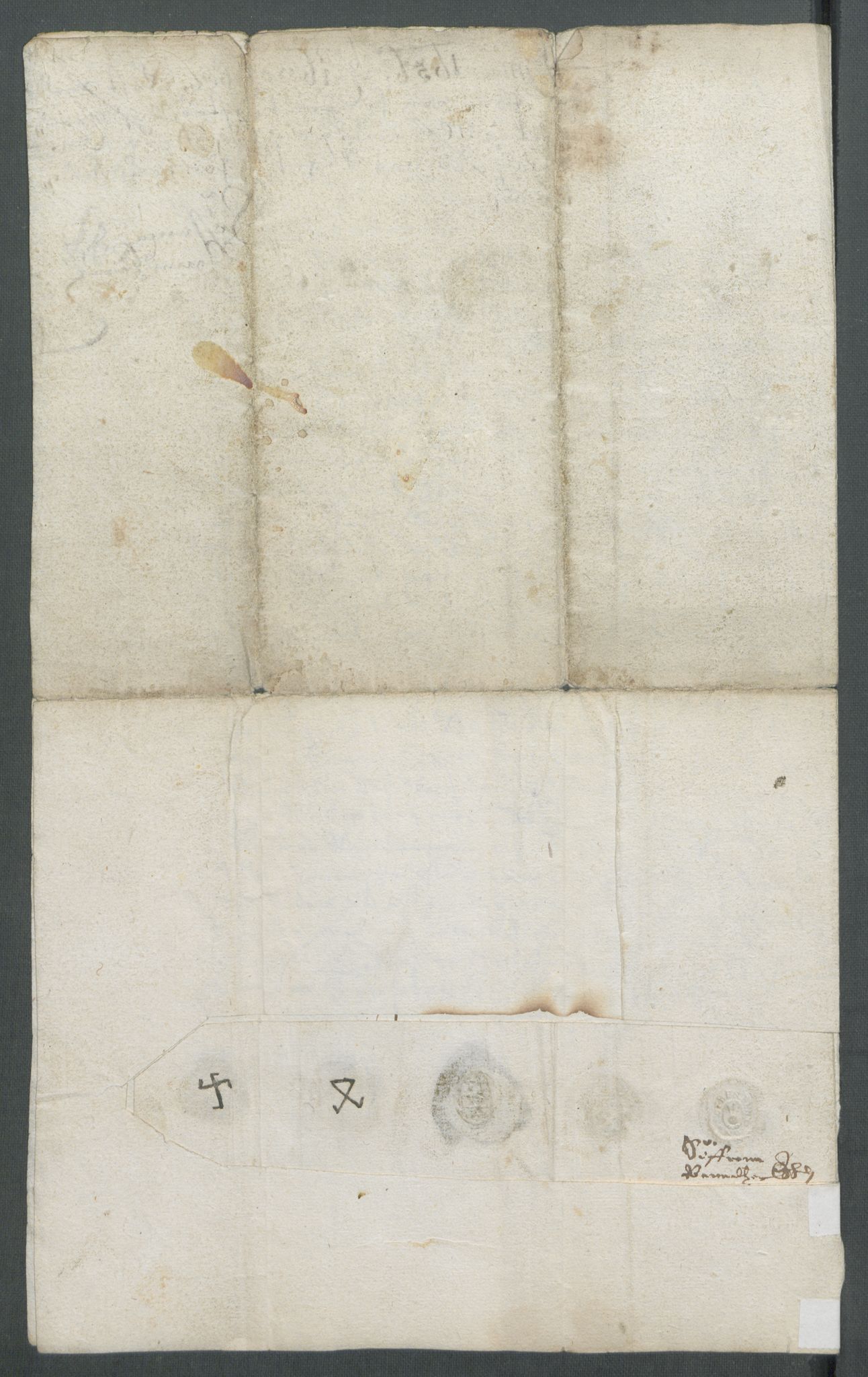 Riksarkivets diplomsamling, AV/RA-EA-5965/F02/L0166: Dokumenter, 1654-1656, p. 279