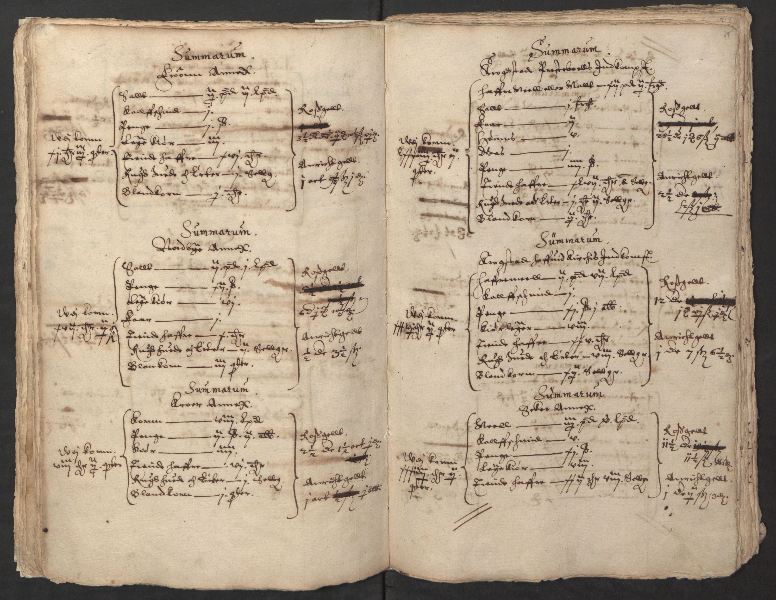 Stattholderembetet 1572-1771, AV/RA-EA-2870/Ek/L0014/0001: Jordebøker til utlikning av rosstjeneste 1624-1626: / Kirke- og prestebolsinntekter i Oslo og Hamar bispedømme, 1625-1626, p. 41