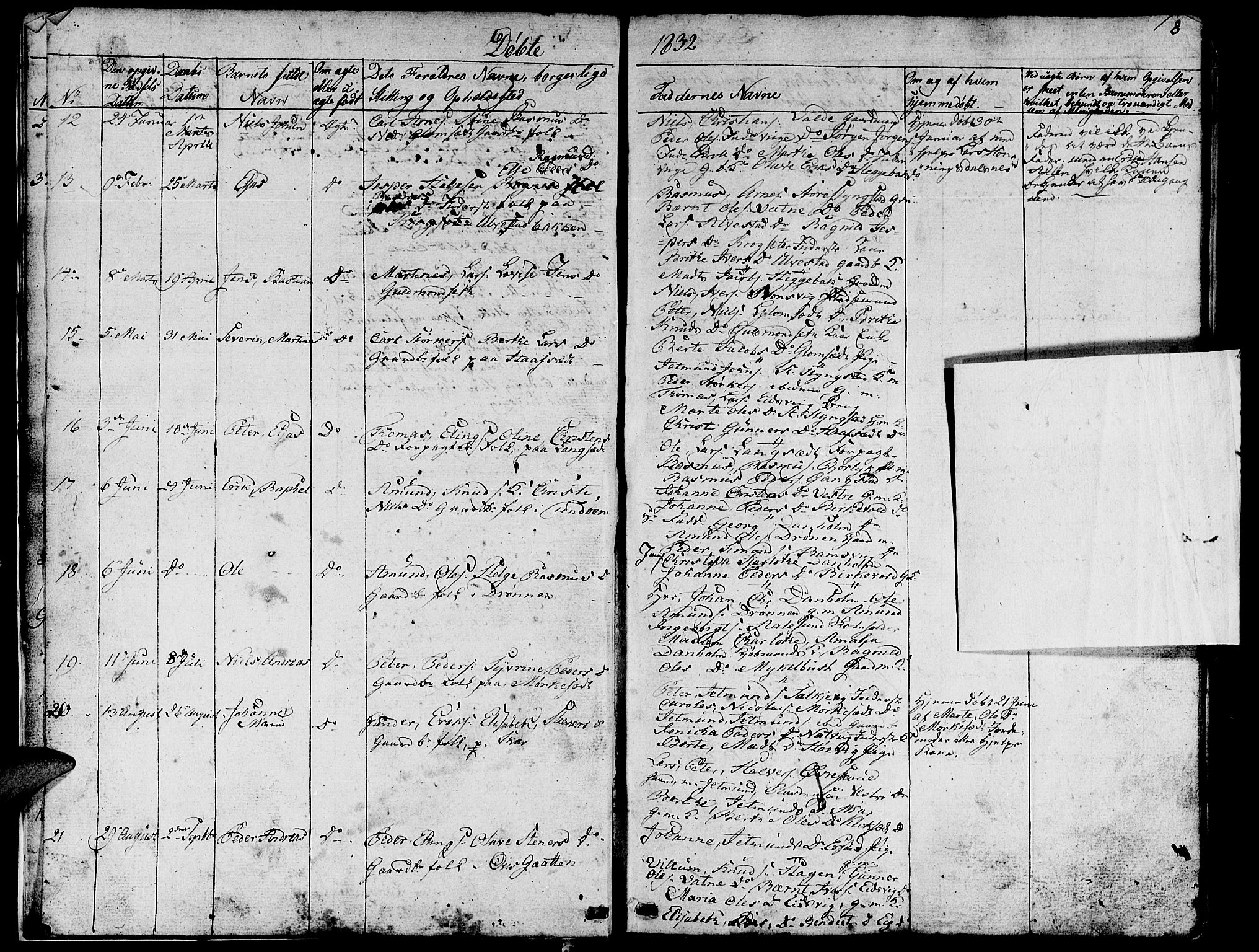 Ministerialprotokoller, klokkerbøker og fødselsregistre - Møre og Romsdal, AV/SAT-A-1454/524/L0361: Parish register (copy) no. 524C02, 1831-1840, p. 9