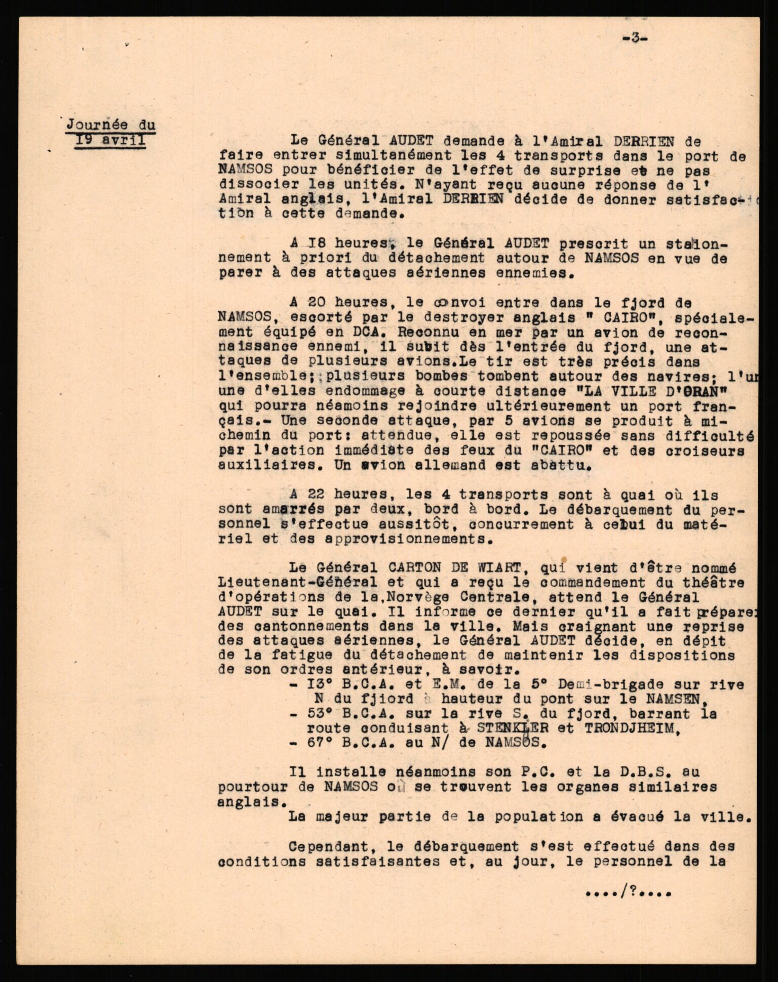 Forsvaret, Forsvarets krigshistoriske avdeling, AV/RA-RAFA-2017/Y/Yd/L0172: II-C-11-940-970  -  Storbritannia.  Frankrike.  Polen.  Jugoslavia., 1940-1945, p. 696