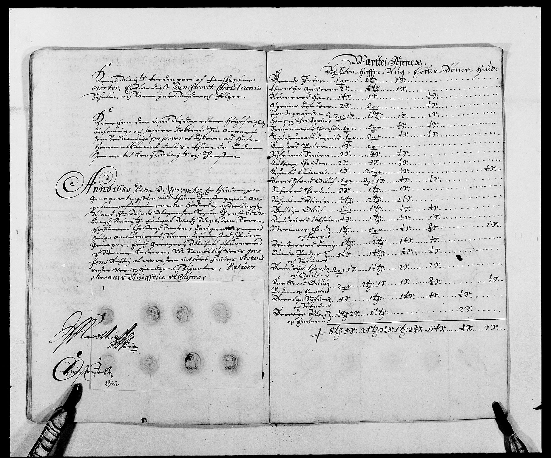 Rentekammeret inntil 1814, Reviderte regnskaper, Fogderegnskap, AV/RA-EA-4092/R03/L0111: Fogderegnskap Onsøy, Tune, Veme og Åbygge fogderi, 1680, p. 99