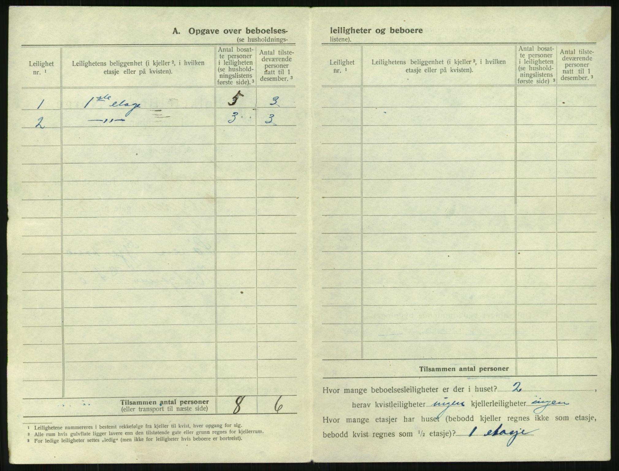 SAKO, 1920 census for Larvik, 1920, p. 2613