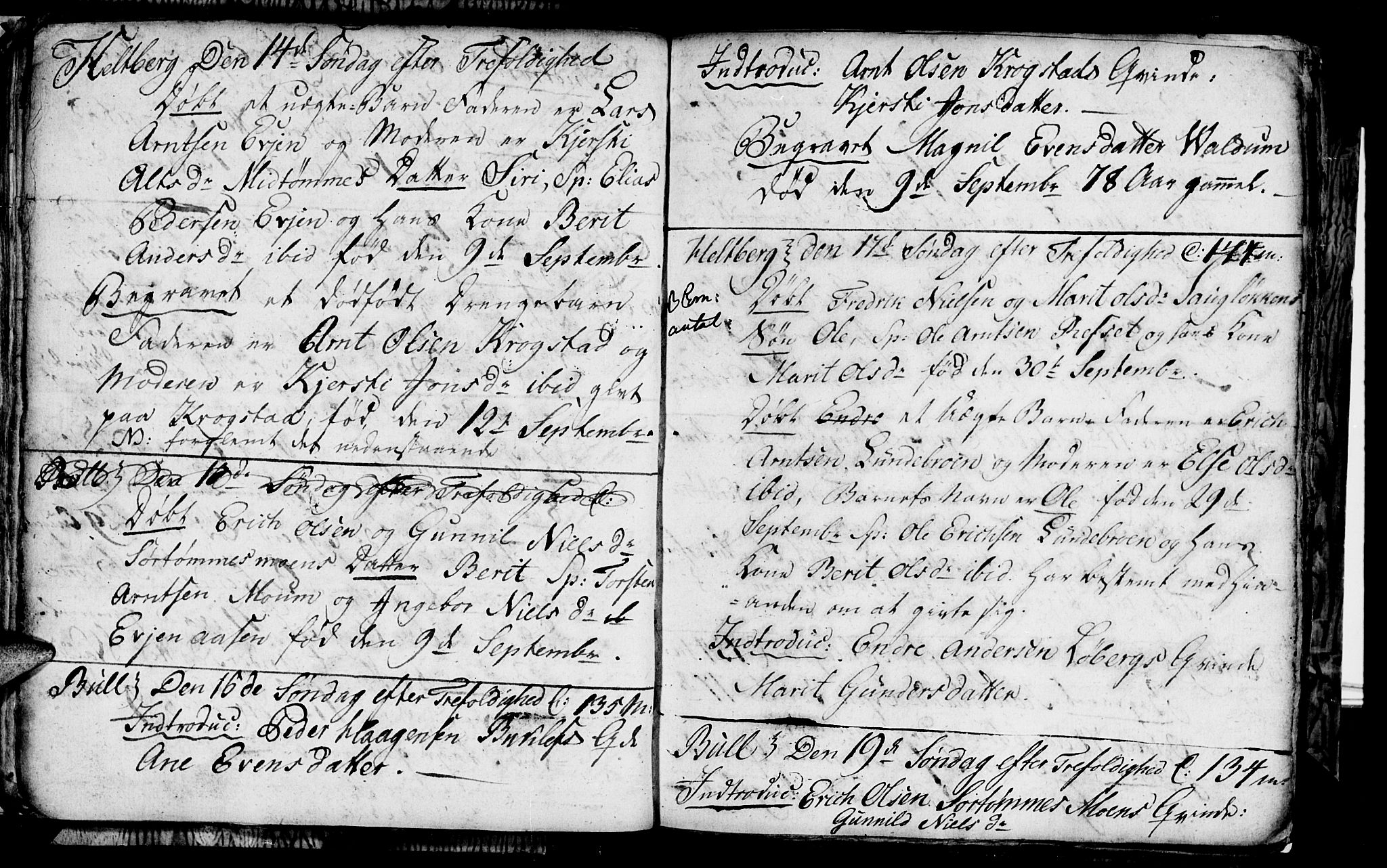 Ministerialprotokoller, klokkerbøker og fødselsregistre - Sør-Trøndelag, AV/SAT-A-1456/692/L1107: Parish register (copy) no. 692C02, 1809-1824