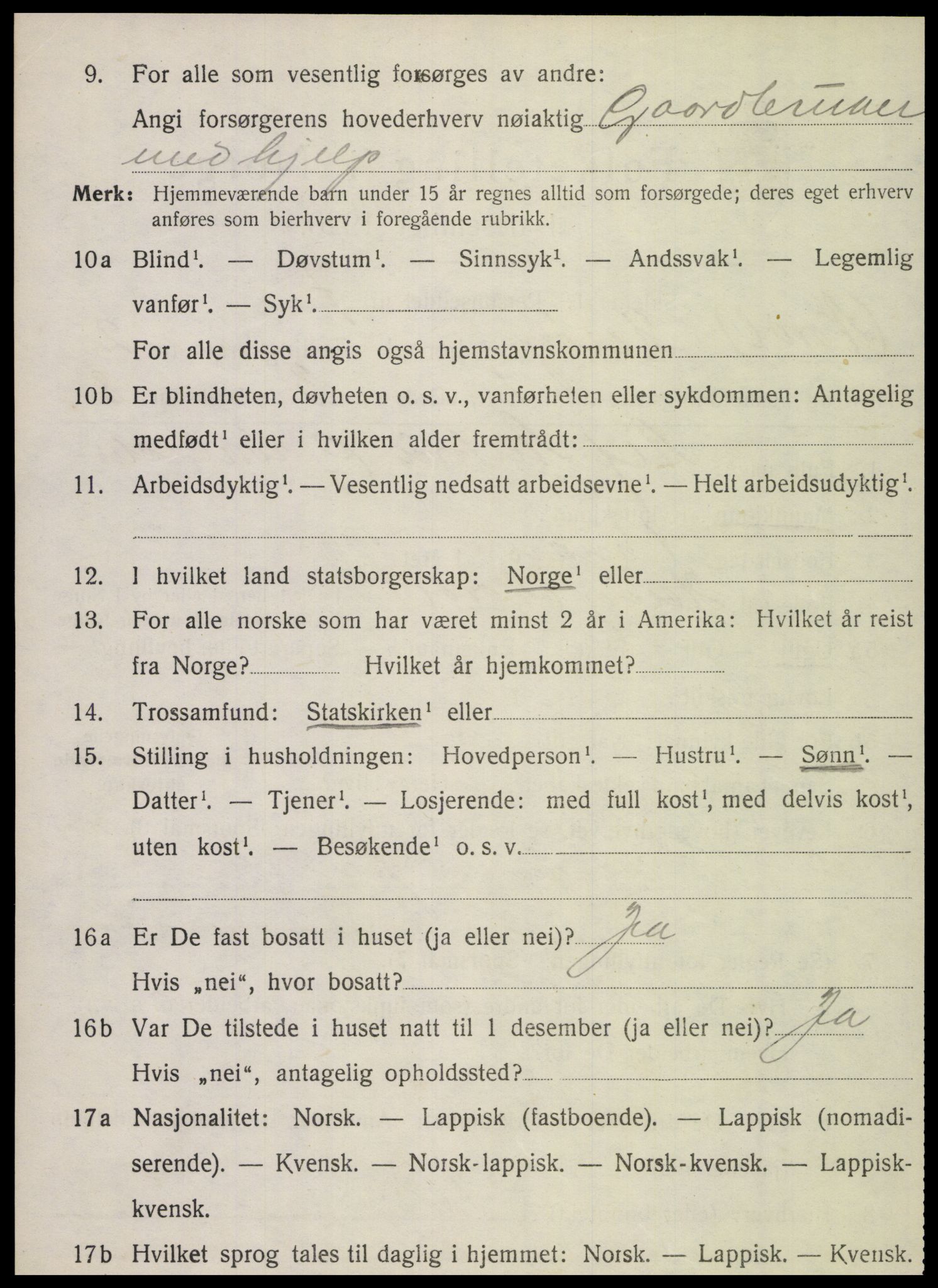 SAT, 1920 census for Herøy, 1920, p. 1327