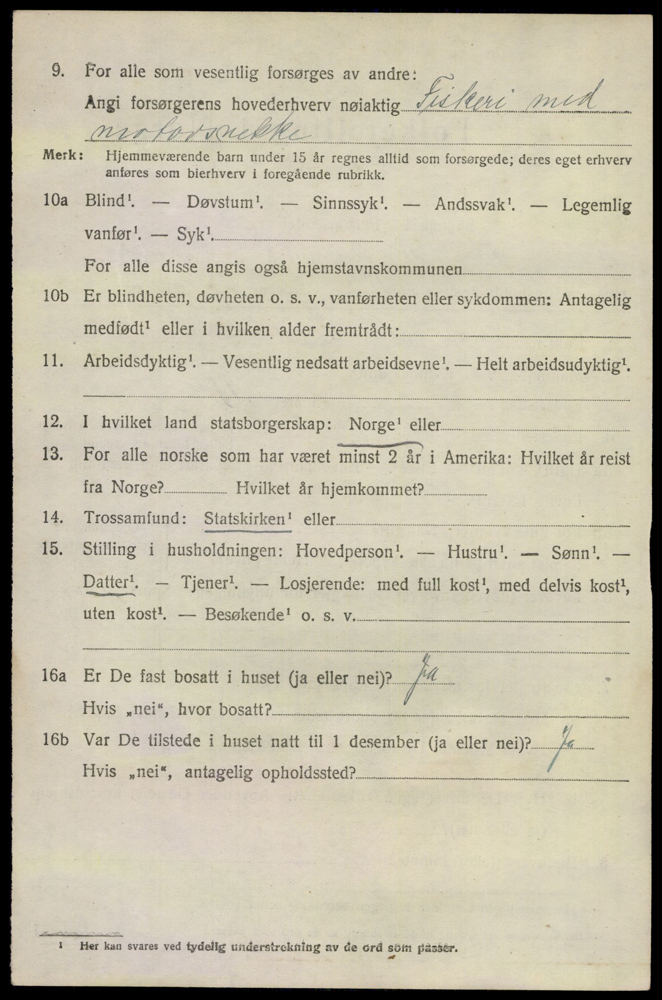 SAKO, 1920 census for Sandeherred, 1920, p. 14267