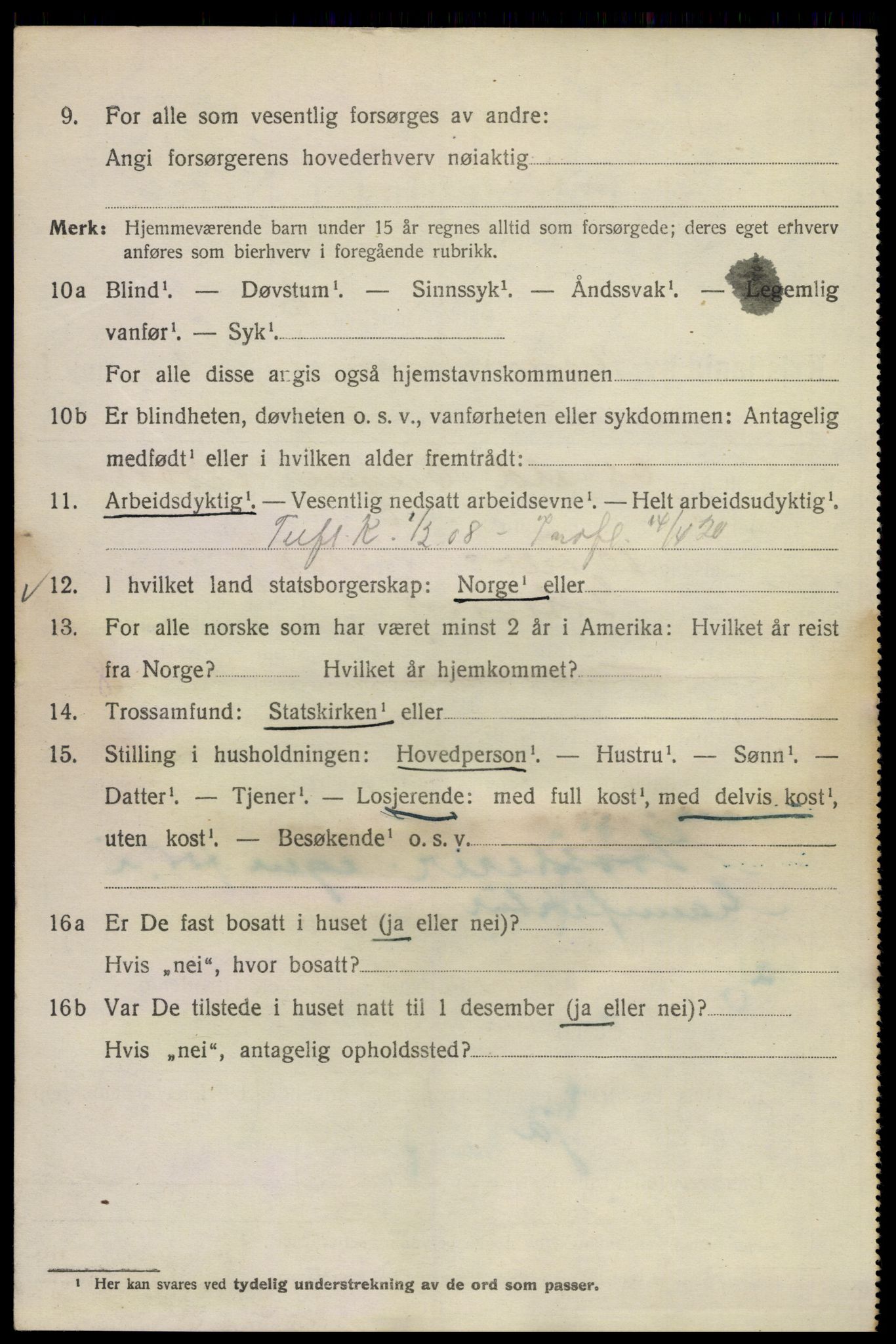 SAO, 1920 census for Kristiania, 1920, p. 619362