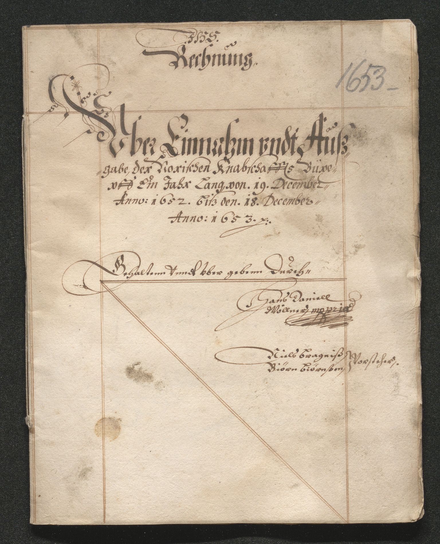 Kongsberg Sølvverk 1623-1816, SAKO/EA-3135/001/D/Di/Dib/L0004: Regnskaper for knappschaftkassen , 1630-1663, p. 364