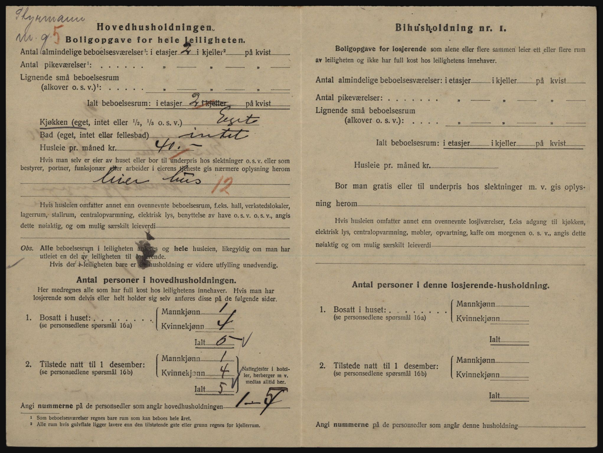 SATØ, 1920 census for Tromsø, 1920, p. 5500