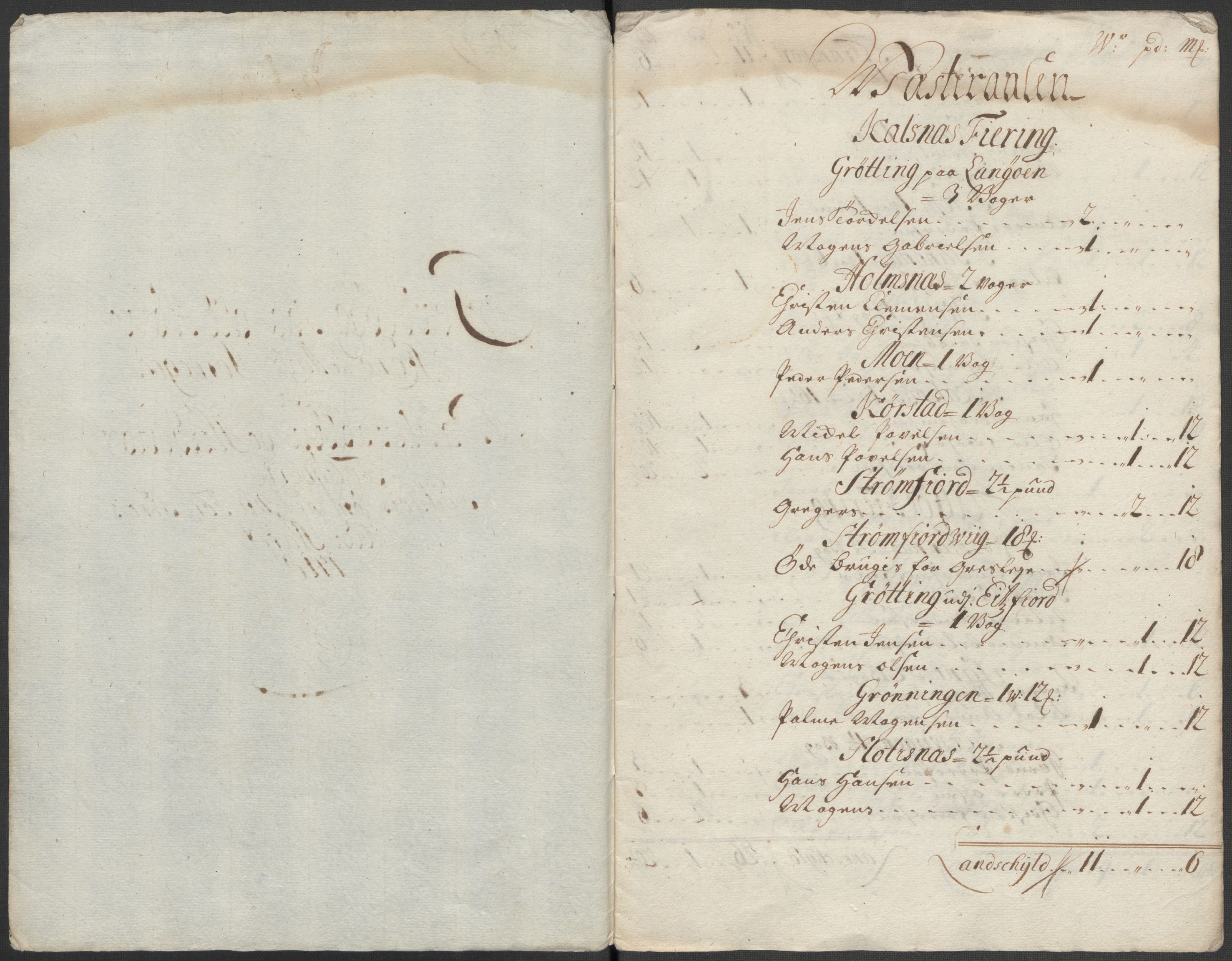 Rentekammeret inntil 1814, Reviderte regnskaper, Fogderegnskap, RA/EA-4092/R67/L4684: Fogderegnskap Vesterålen, Andenes og Lofoten, 1718, p. 196