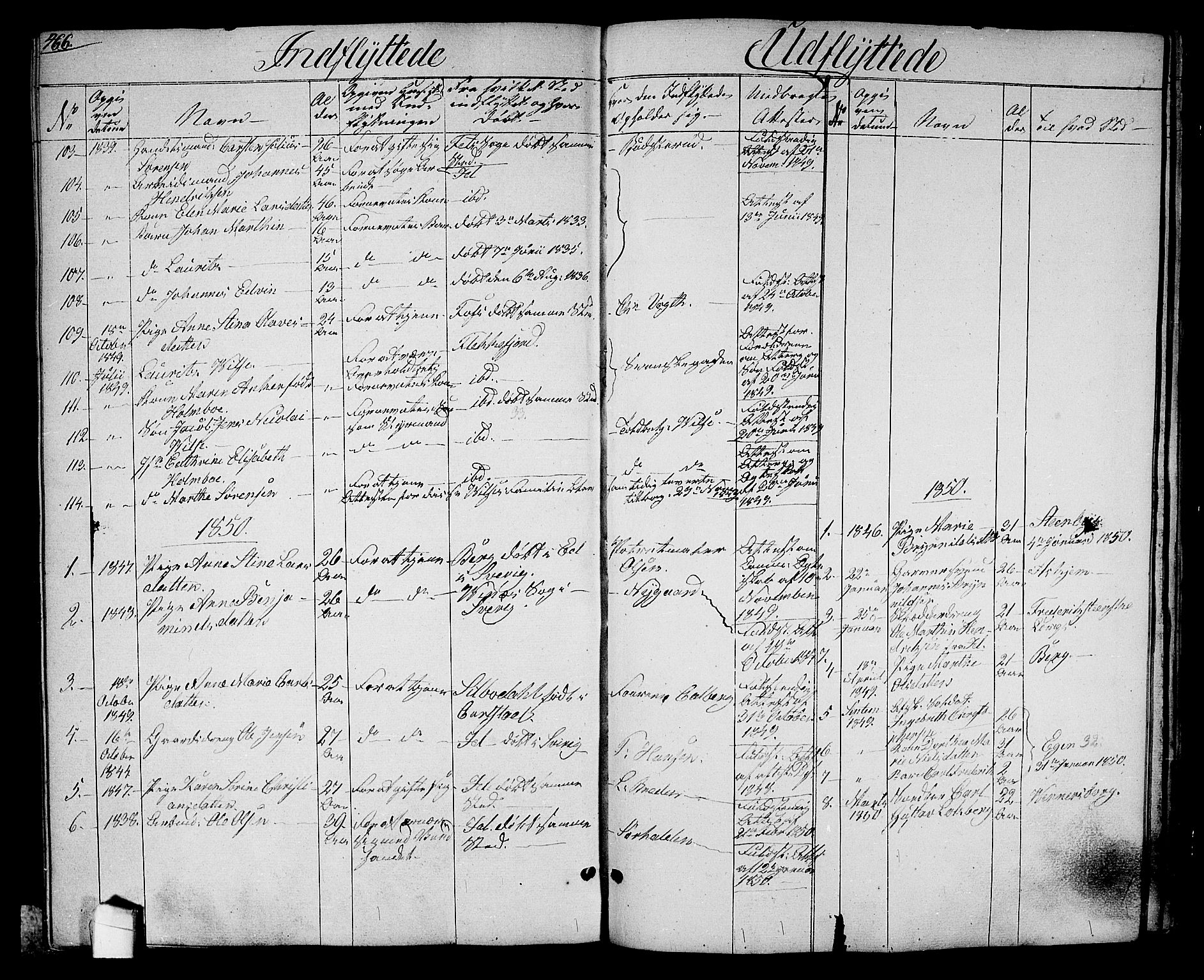 Halden prestekontor Kirkebøker, SAO/A-10909/G/Ga/L0004: Parish register (copy) no. 4, 1845-1854, p. 466