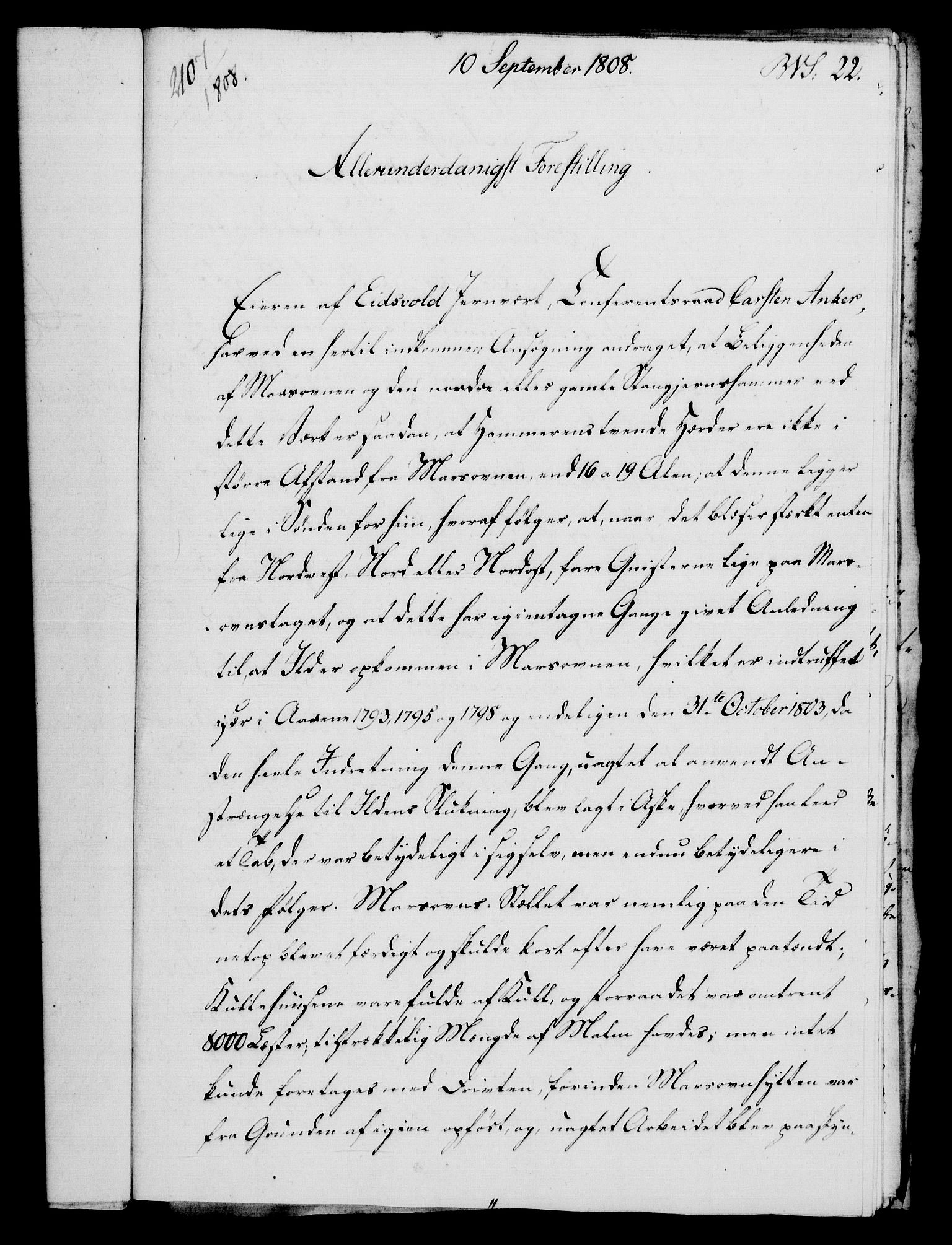 Rentekammeret, Renteskriverkontorene, AV/RA-EA-3115/M/Mf/Mfb/L0008: Relasjons- og resolusjonsprotokoll med register (merket RK 54.14), 1807-1808