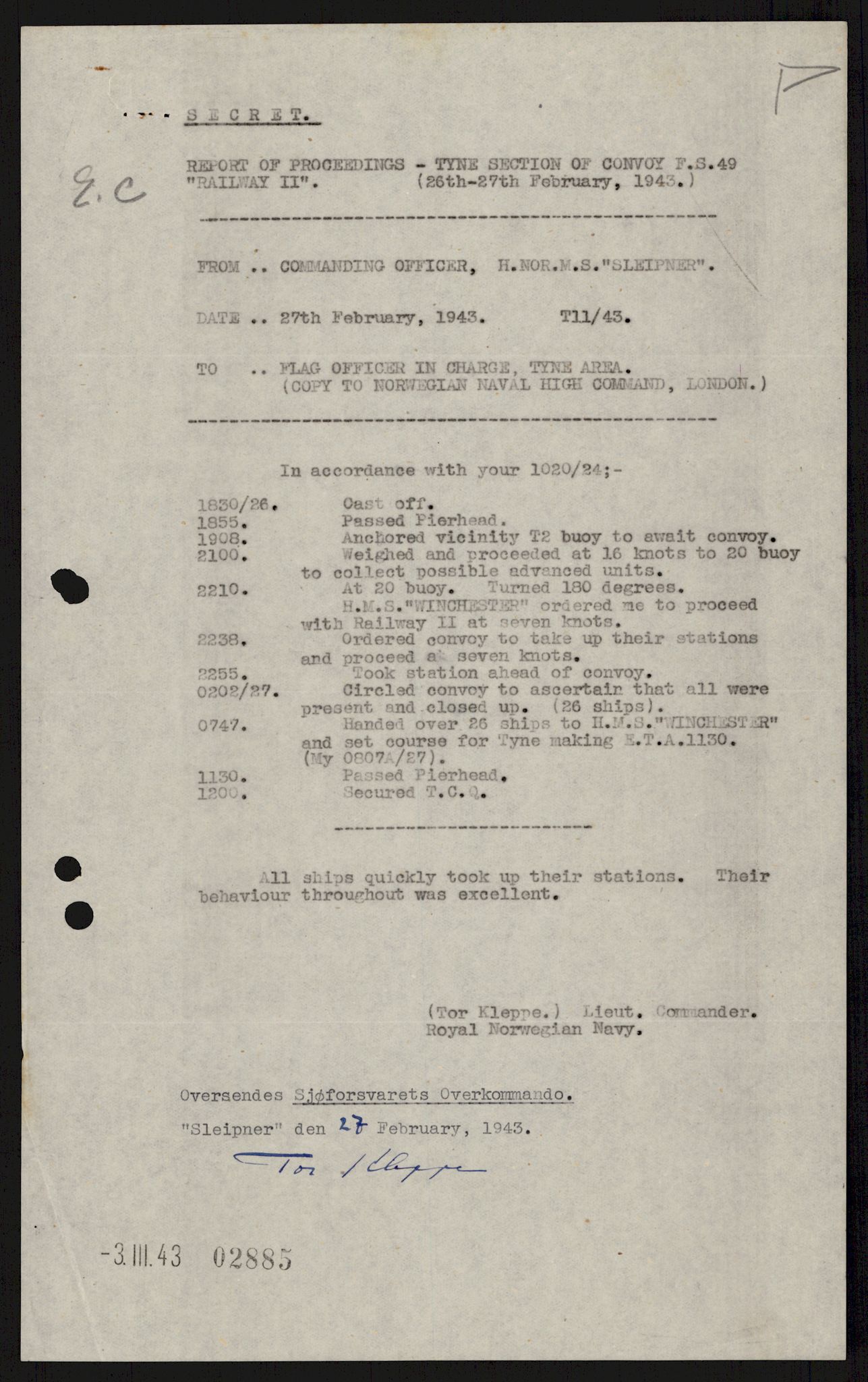 Forsvaret, Sjøforsvarets overkommando, AV/RA-RAFA-2035/D/Dc/L0193: --, 1940-1951, p. 111