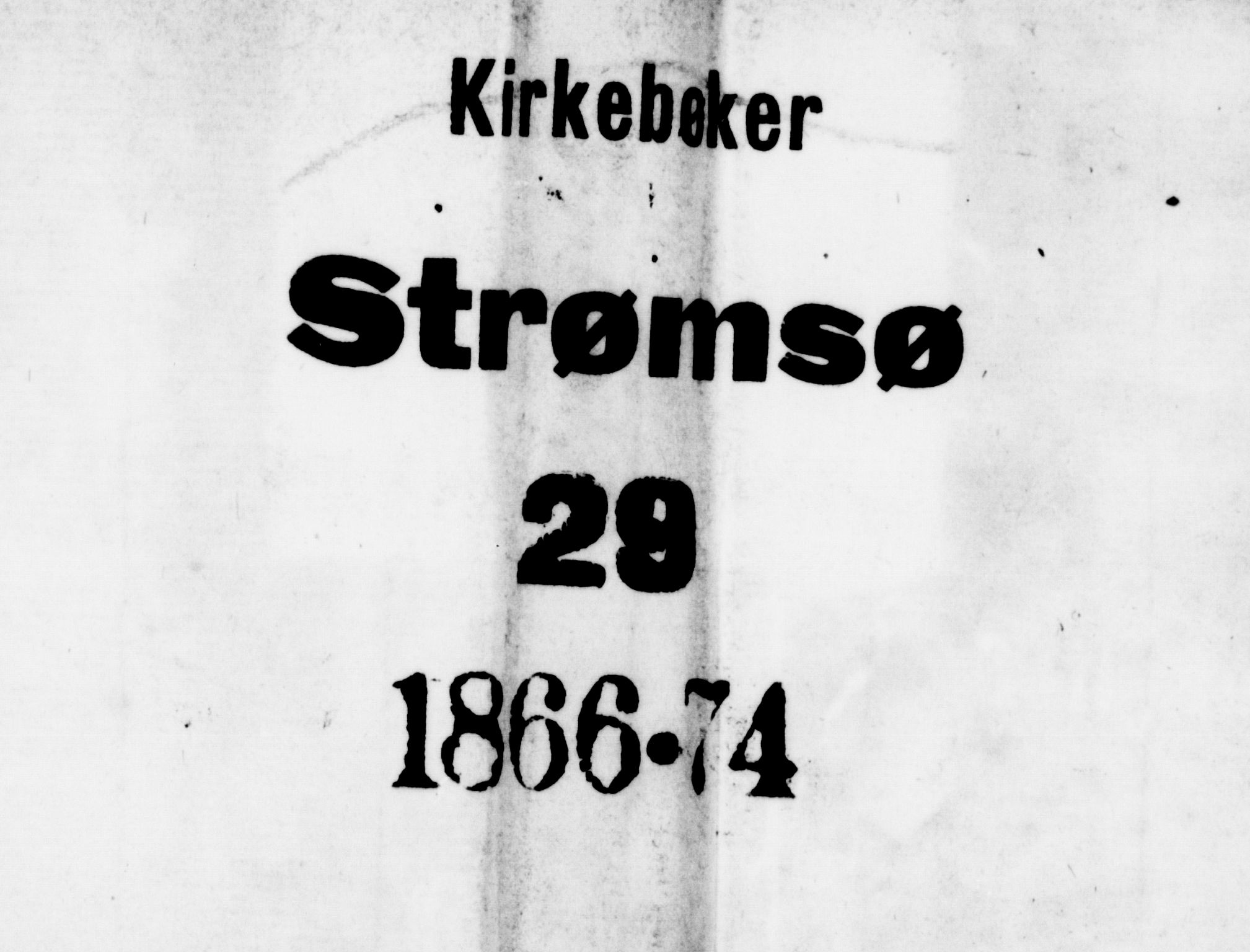 Strømsø kirkebøker, SAKO/A-246/H/Ha/L0003: Banns register no. 3, 1866-1874