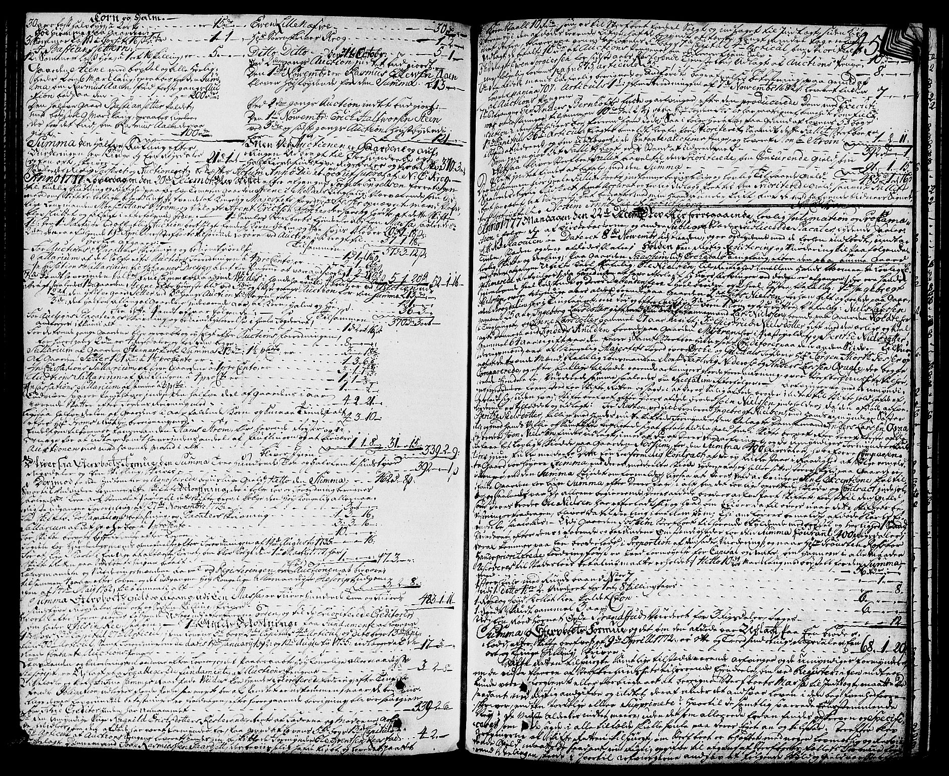 Orkdal sorenskriveri, SAT/A-4169/1/3/3Aa/L0007: Skifteprotokoller, 1767-1782, p. 450b-451a