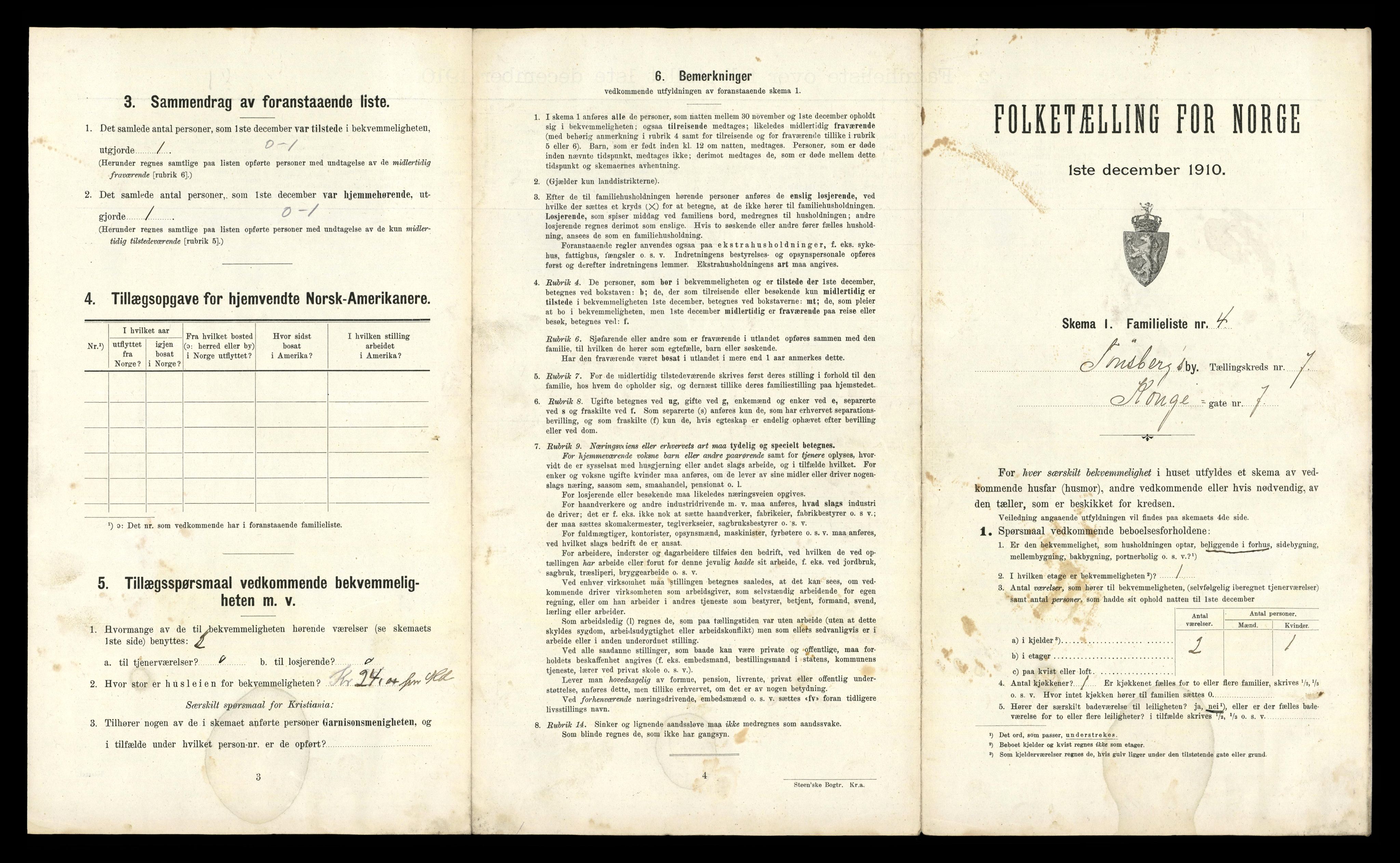 RA, 1910 census for Tønsberg, 1910, p. 3151