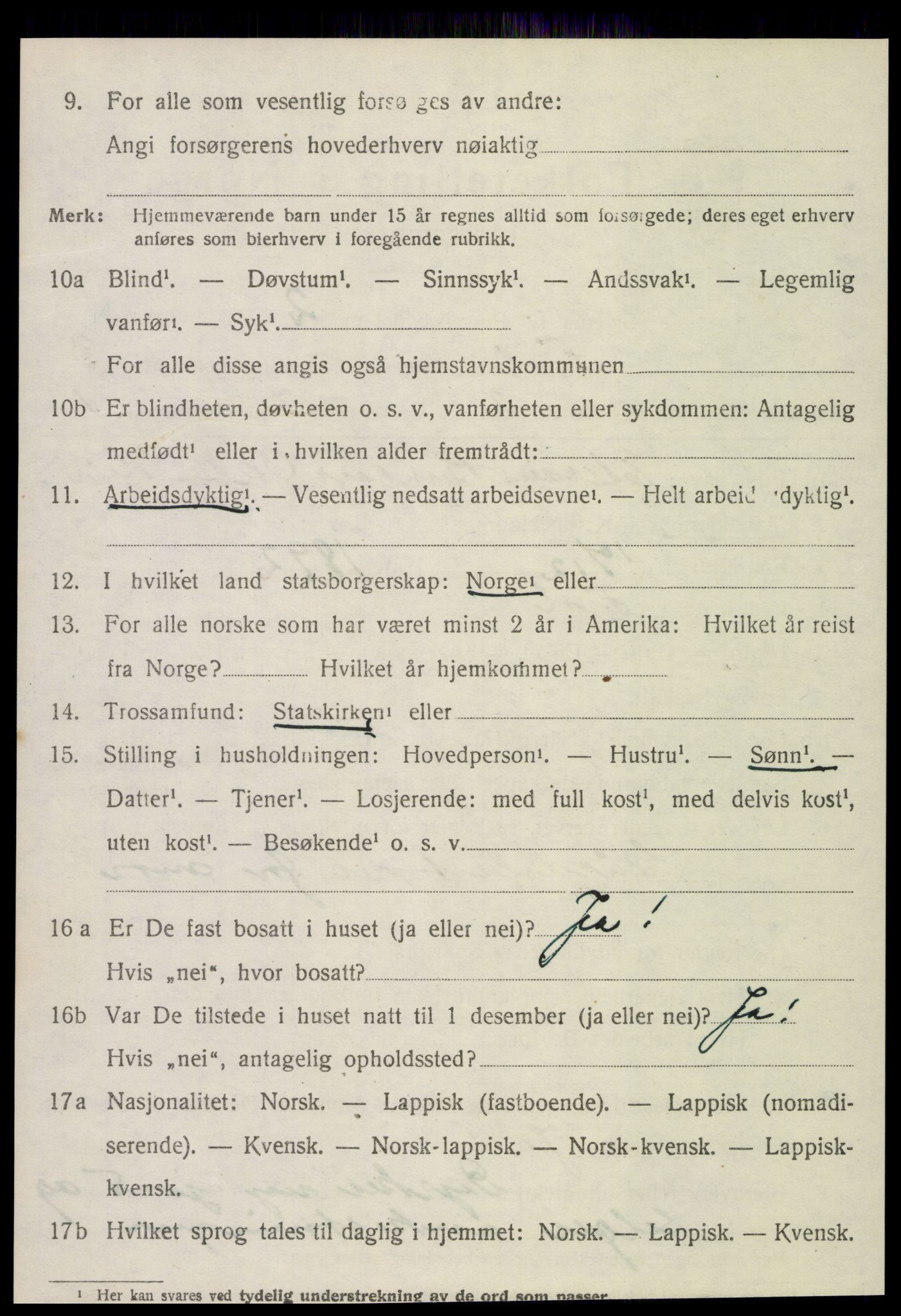 SAT, 1920 census for Frol, 1920, p. 3010