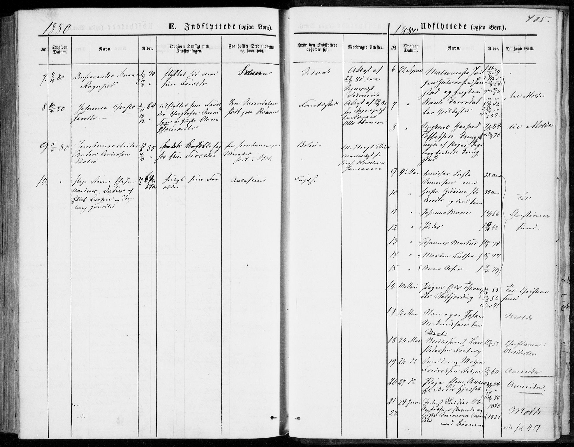 Ministerialprotokoller, klokkerbøker og fødselsregistre - Møre og Romsdal, AV/SAT-A-1454/555/L0655: Parish register (official) no. 555A05, 1869-1886, p. 475