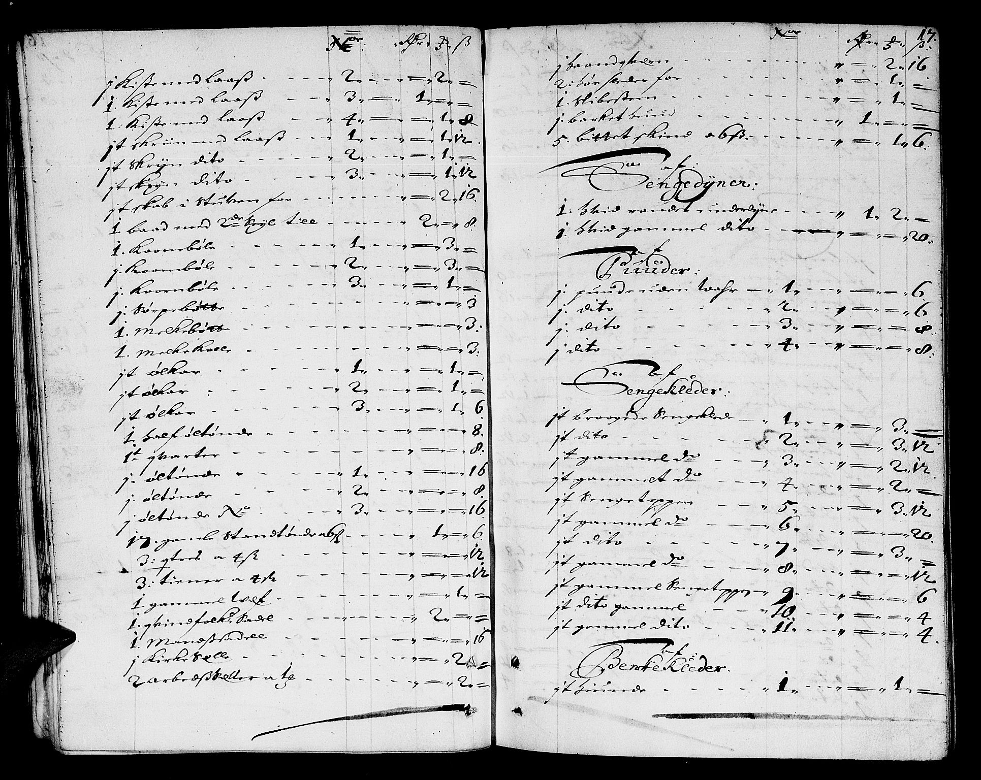 Larvik sorenskriveri, AV/SAKO-A-83/H/Hd/Hda/L0003: Skifteprotokoll, 1689-1692, p. 16b-17a