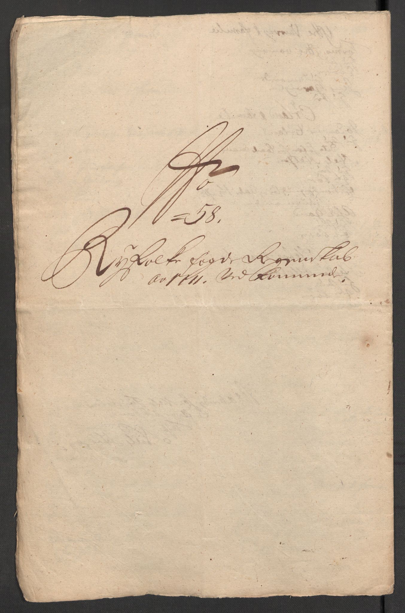 Rentekammeret inntil 1814, Reviderte regnskaper, Fogderegnskap, AV/RA-EA-4092/R47/L2864: Fogderegnskap Ryfylke, 1711, p. 544