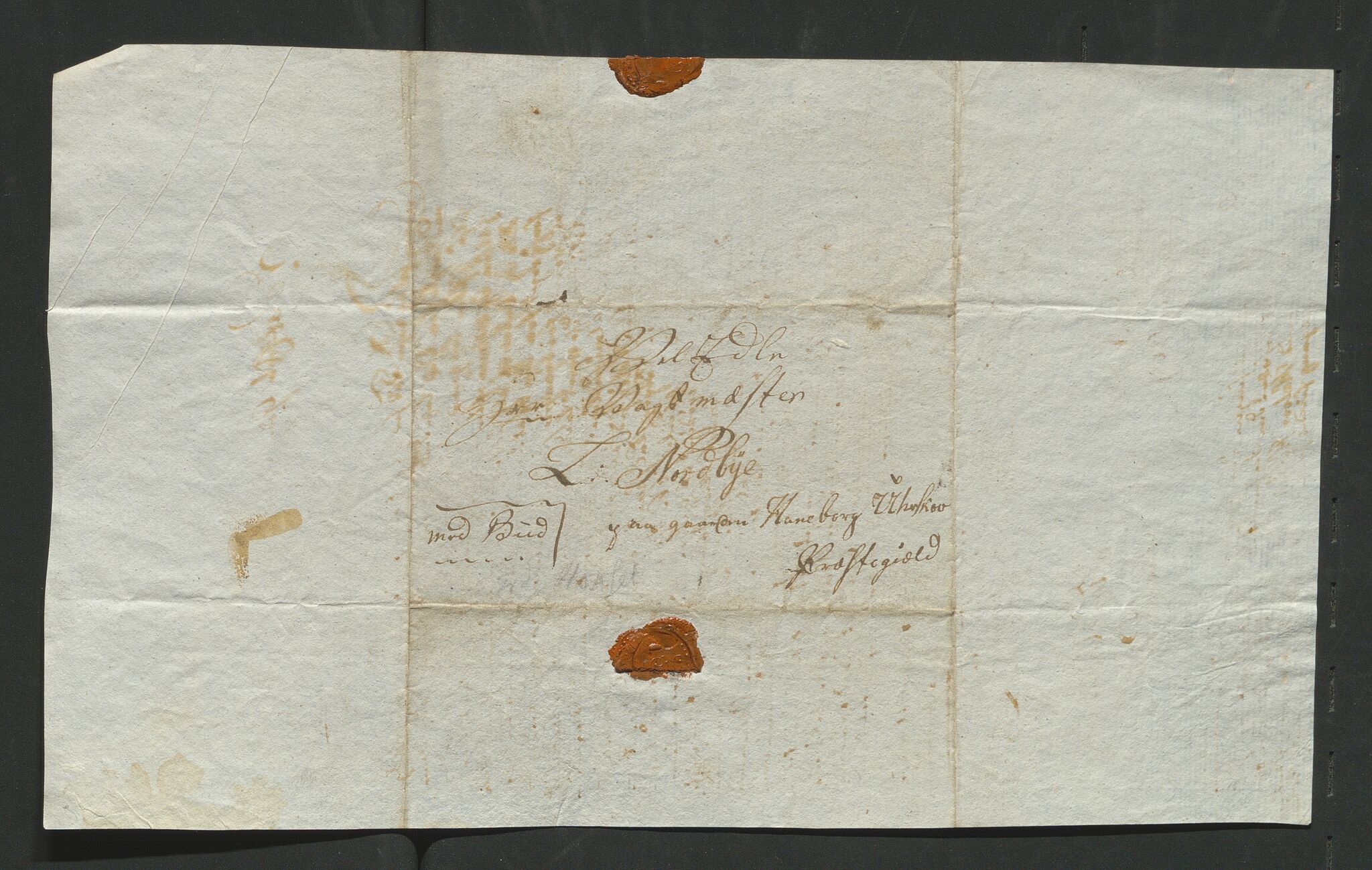 Åker i Vang, Hedmark, og familien Todderud, AV/SAH-ARK-010/E/Ea/L0002: Korrespondanse ordnet kronologisk, 1773-1837, p. 242