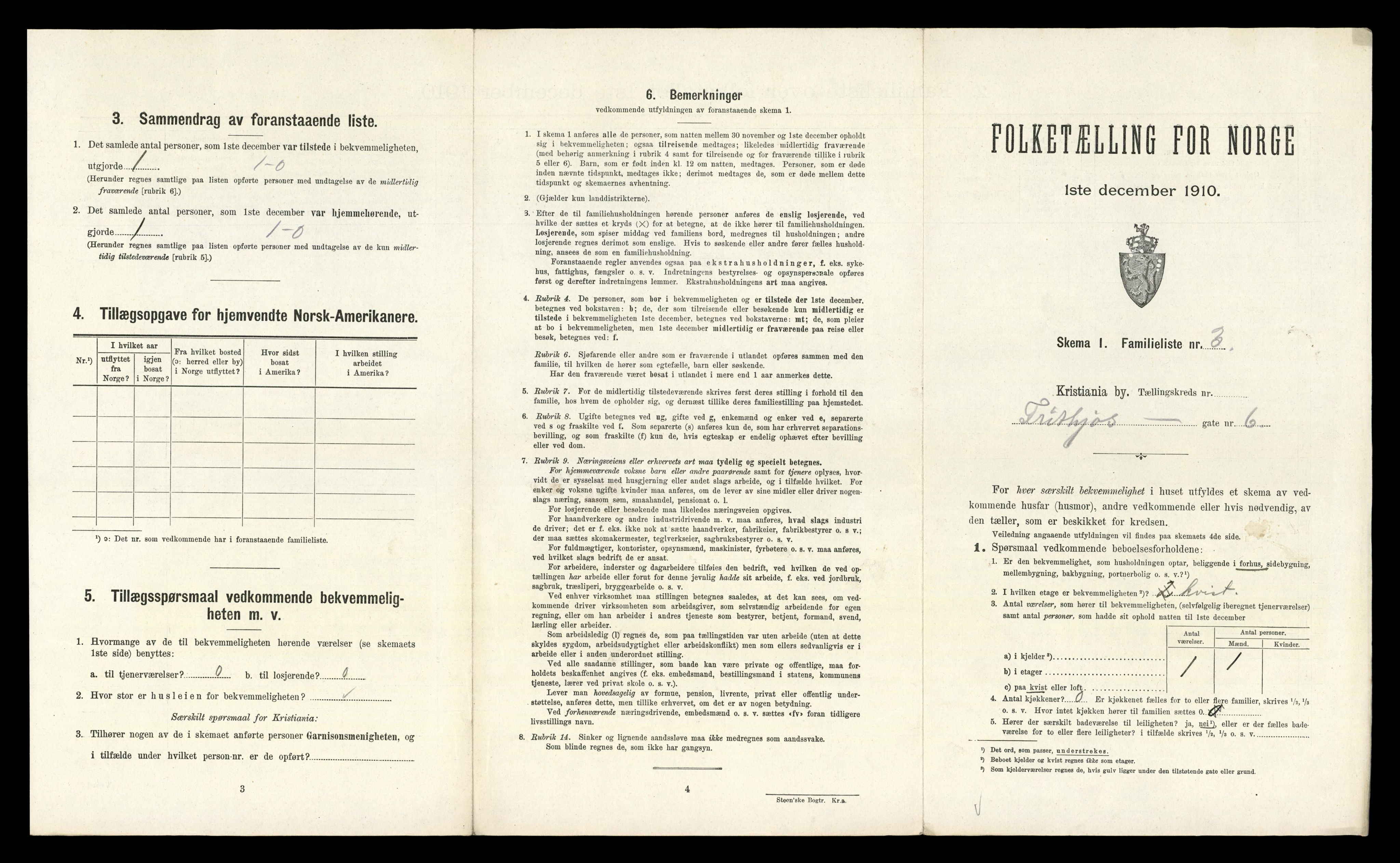 RA, 1910 census for Kristiania, 1910, p. 26157