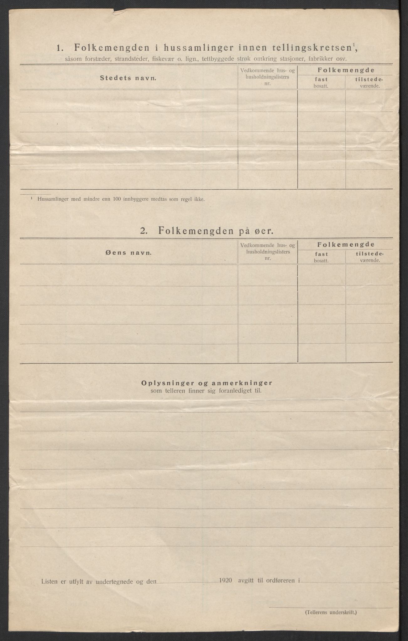 SAT, 1920 census for Sykkylven, 1920, p. 21