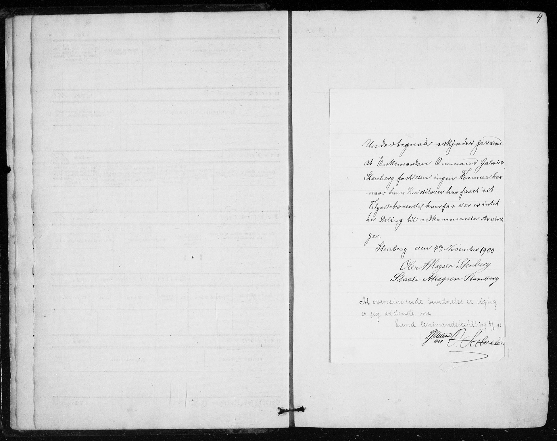 Lund sokneprestkontor, SAST/A-101809/S06/L0009: Parish register (official) no. A 8, 1853-1877, p. 4
