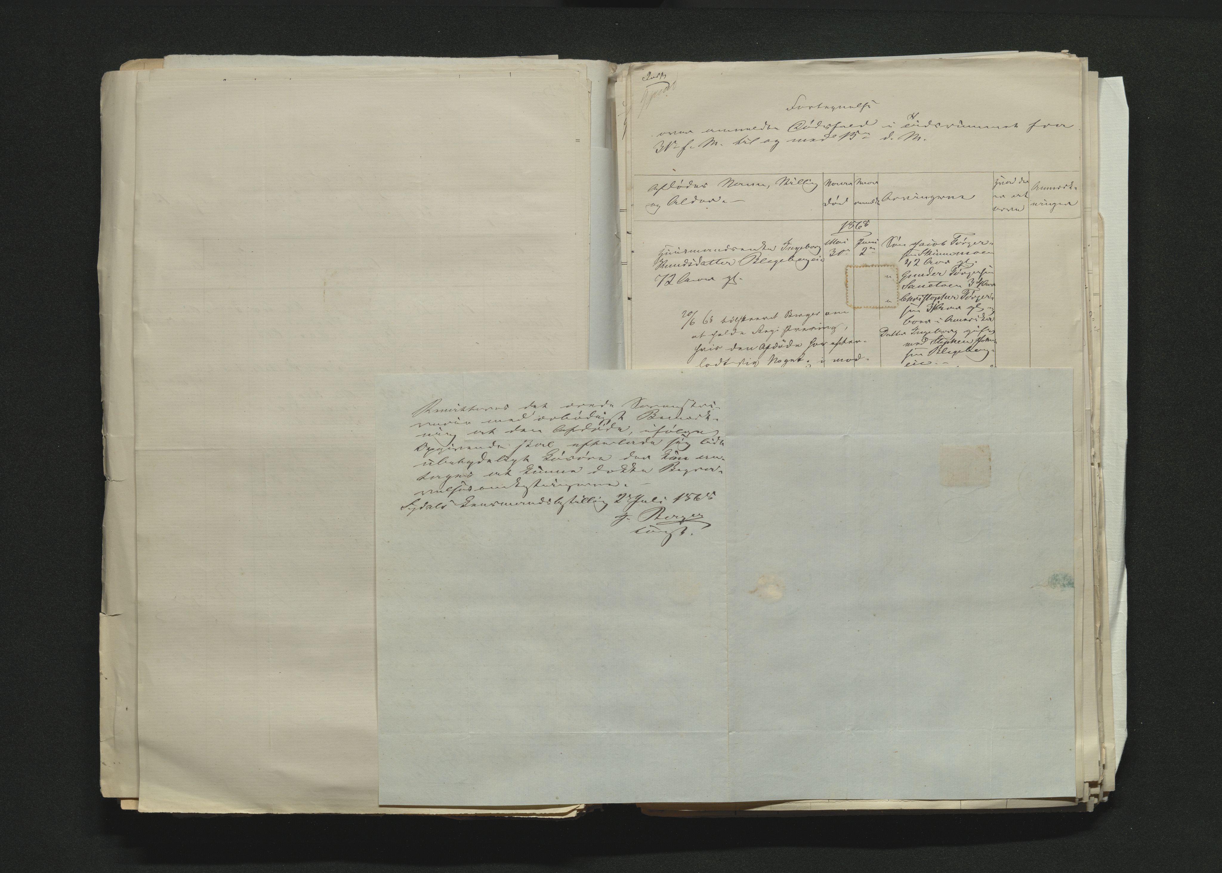 Eiker, Modum og Sigdal sorenskriveri, AV/SAKO-A-123/H/Ha/Hab/L0012: Dødsfallsmeldinger, 1866-1869, p. 443