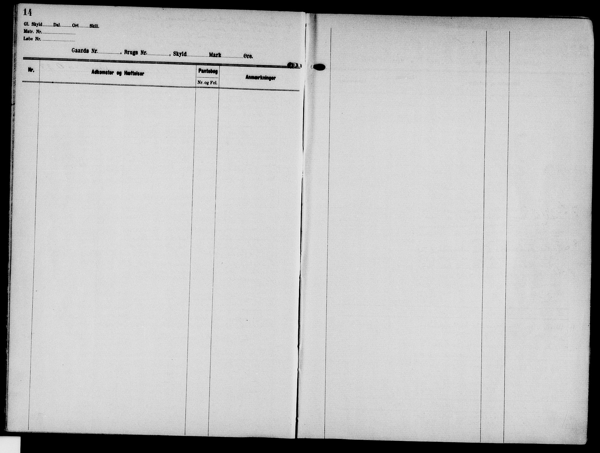 Solør tingrett, AV/SAH-TING-008/H/Ha/Hak/L0001: Mortgage register no. I, 1900-1935, p. 14