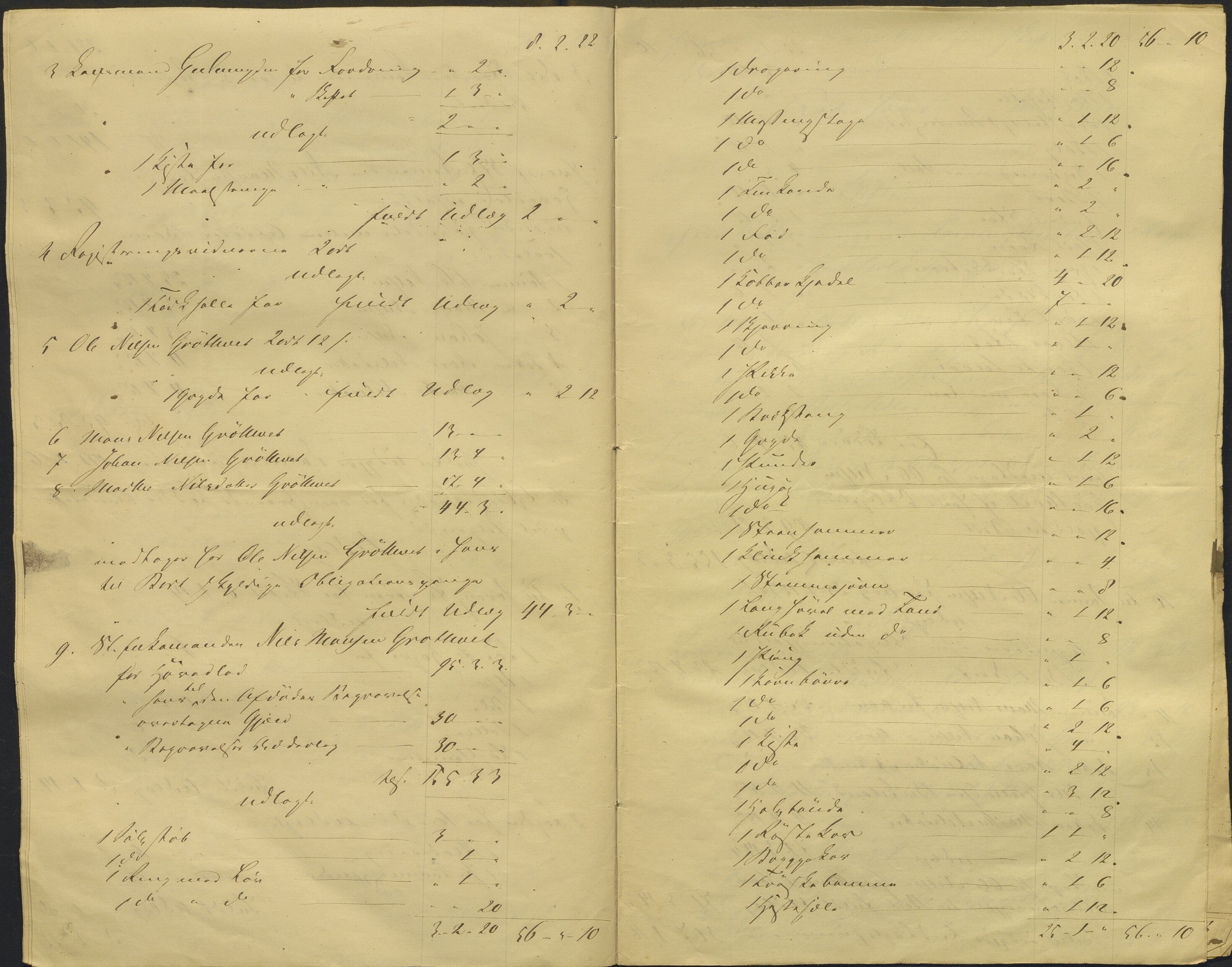 Nordhordland sorenskrivar, AV/SAB-A-2901/1/H/Hd/Hdb/L0001: Konsept til utlodningar, 1850-1852, p. 358